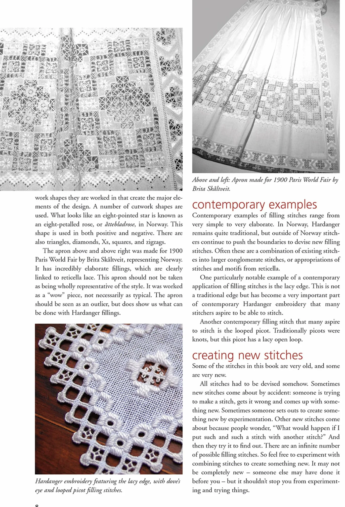 Hardanger Filling Stitches: A Step-By-Step Handbook