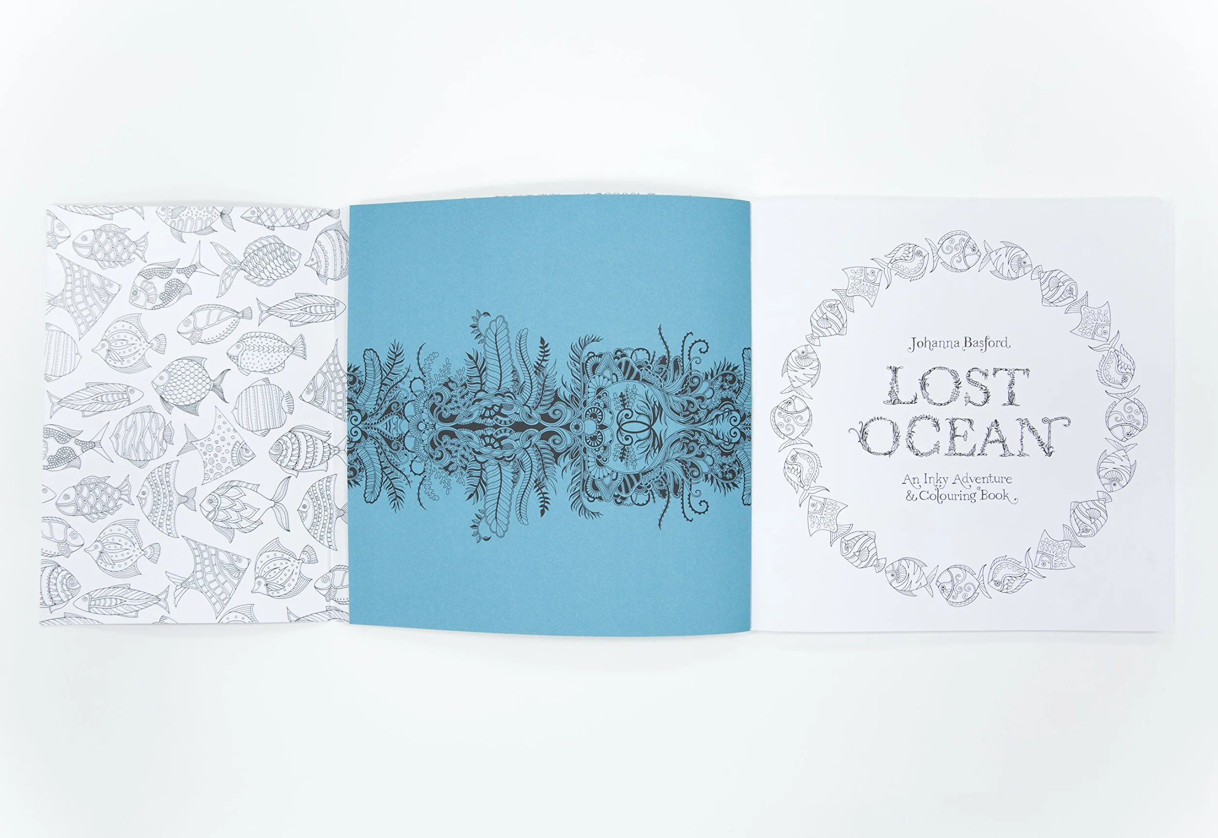 Lost Ocean An Inky Adventure & Colouring Book