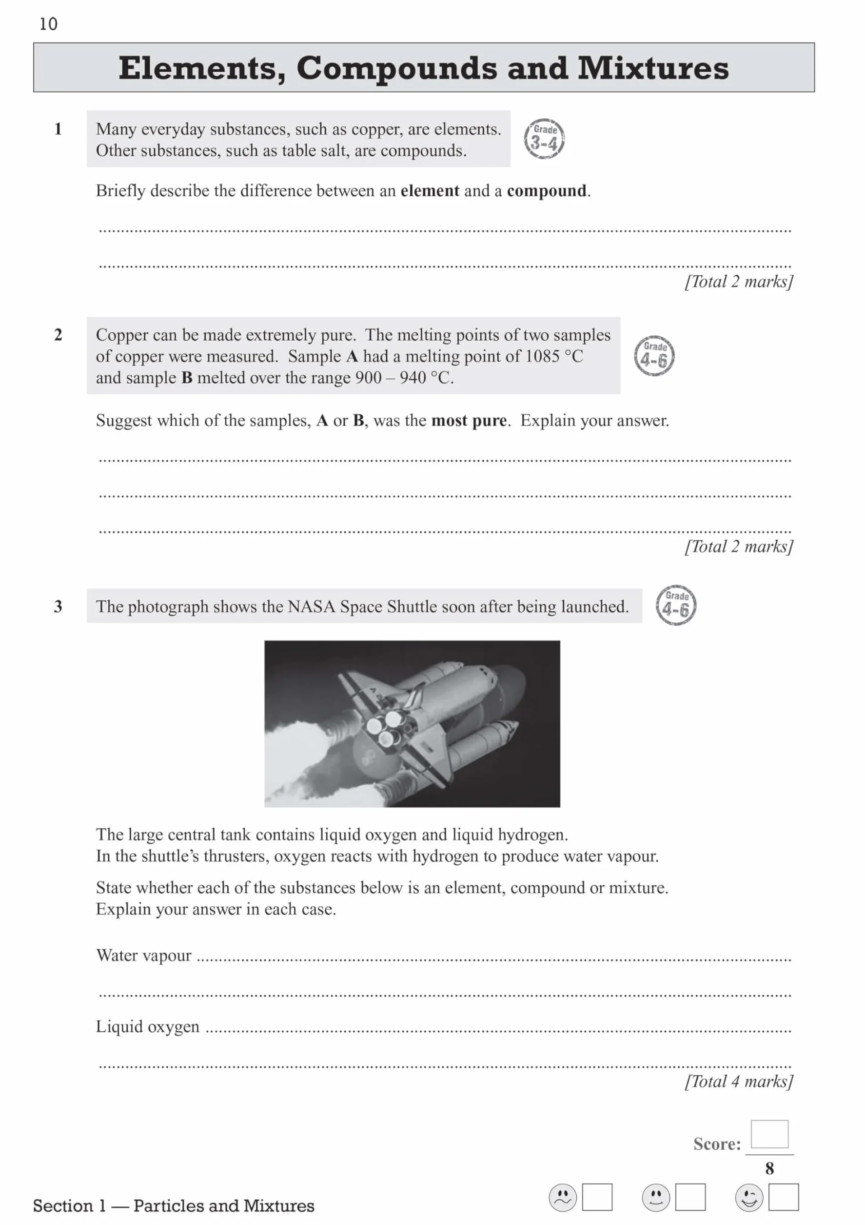 Edexcel International GCSE Chemistry Exam Practice Workbook (with Answers)