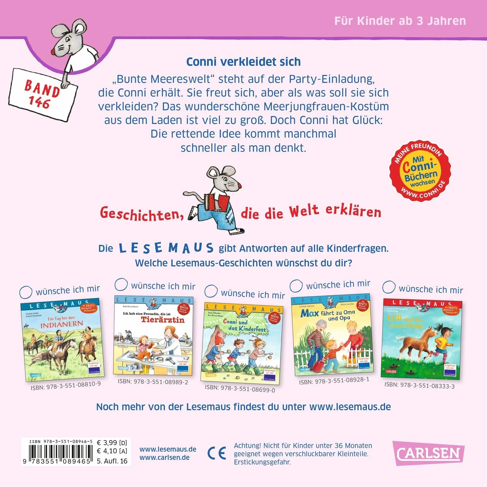Conni verkleidet sich: 146