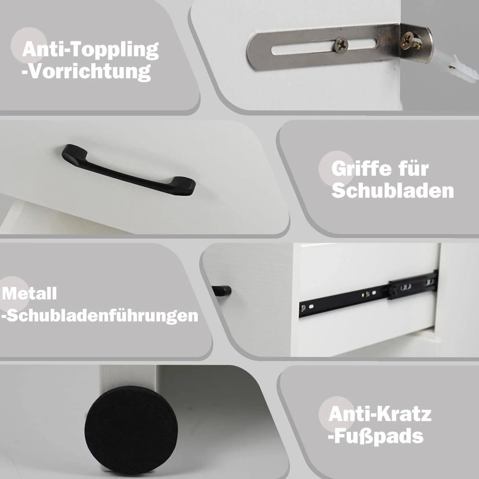 COSTWAY Toaletka z oświetleniem LED, 3 kolory z regulacją jasności, ze stacją ładującą, lustrem, szufladami, otwartymi półkami i uchwytem na suszarkę do włosów, biała