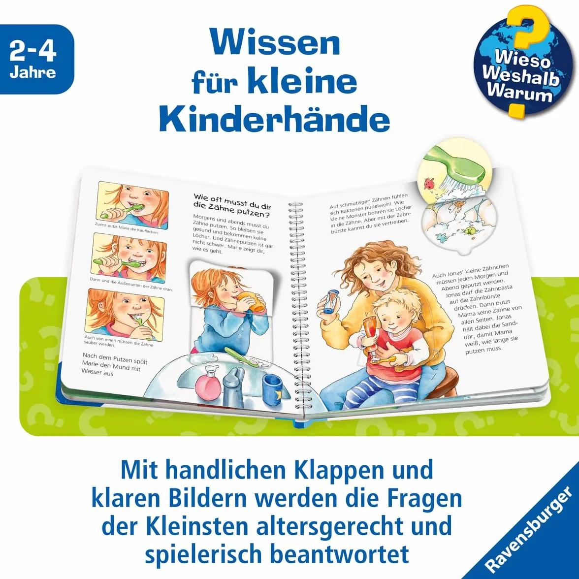 Wieso? Weshalb? Warum? junior, Band 52: Zähne putzen, Pipi machen