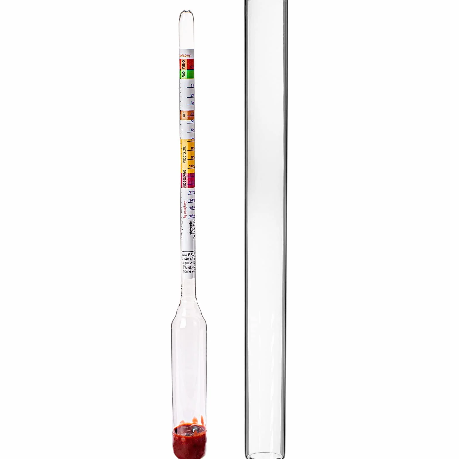 Browin 400010 Zestaw do produkcji wina ze szklanką Demijohn - 15 l