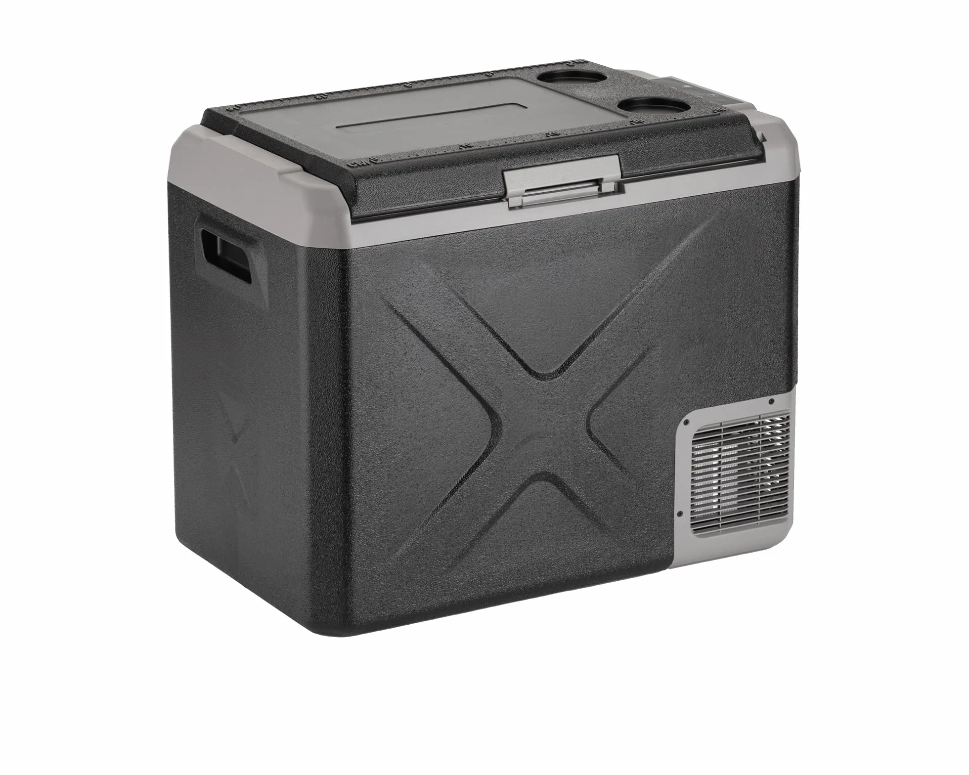 Brunner 0826053N przenośna lodówka i zamrażarka sprężarka o niskim zużyciu energii, 40 litrów, Polarys Freeze Sz 40, temperatura od -20 ℃ do 20℃, lodówka samochodowa 12/24 V Dc, 100/240 V AC