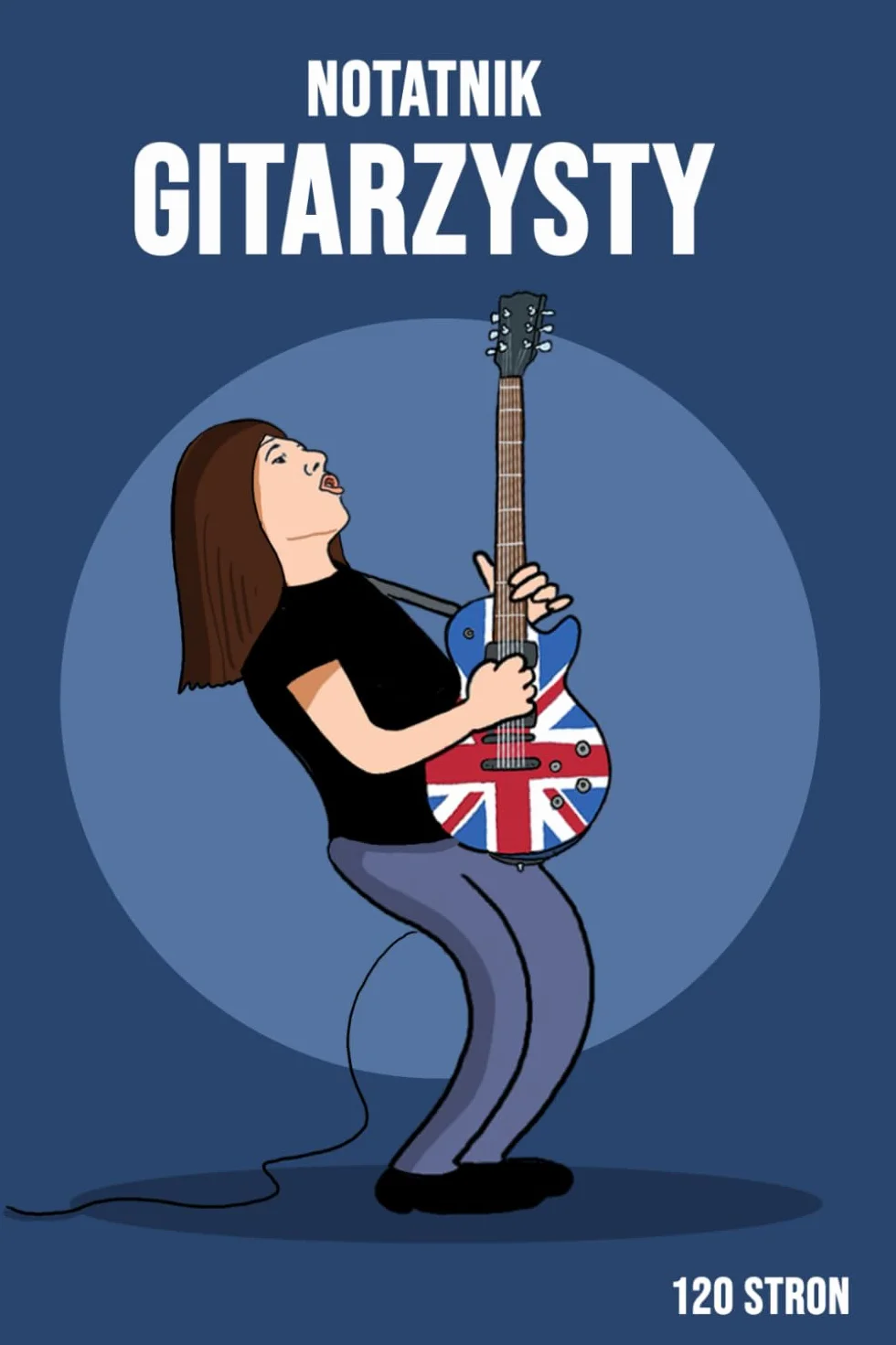 Notatnik gitarzysty | Zeszyt do zapisywania akordów i tabulatur gitarowych: Notatnik dla gitarzystów: chwyty gitarowe | zapiski | notatki | notes