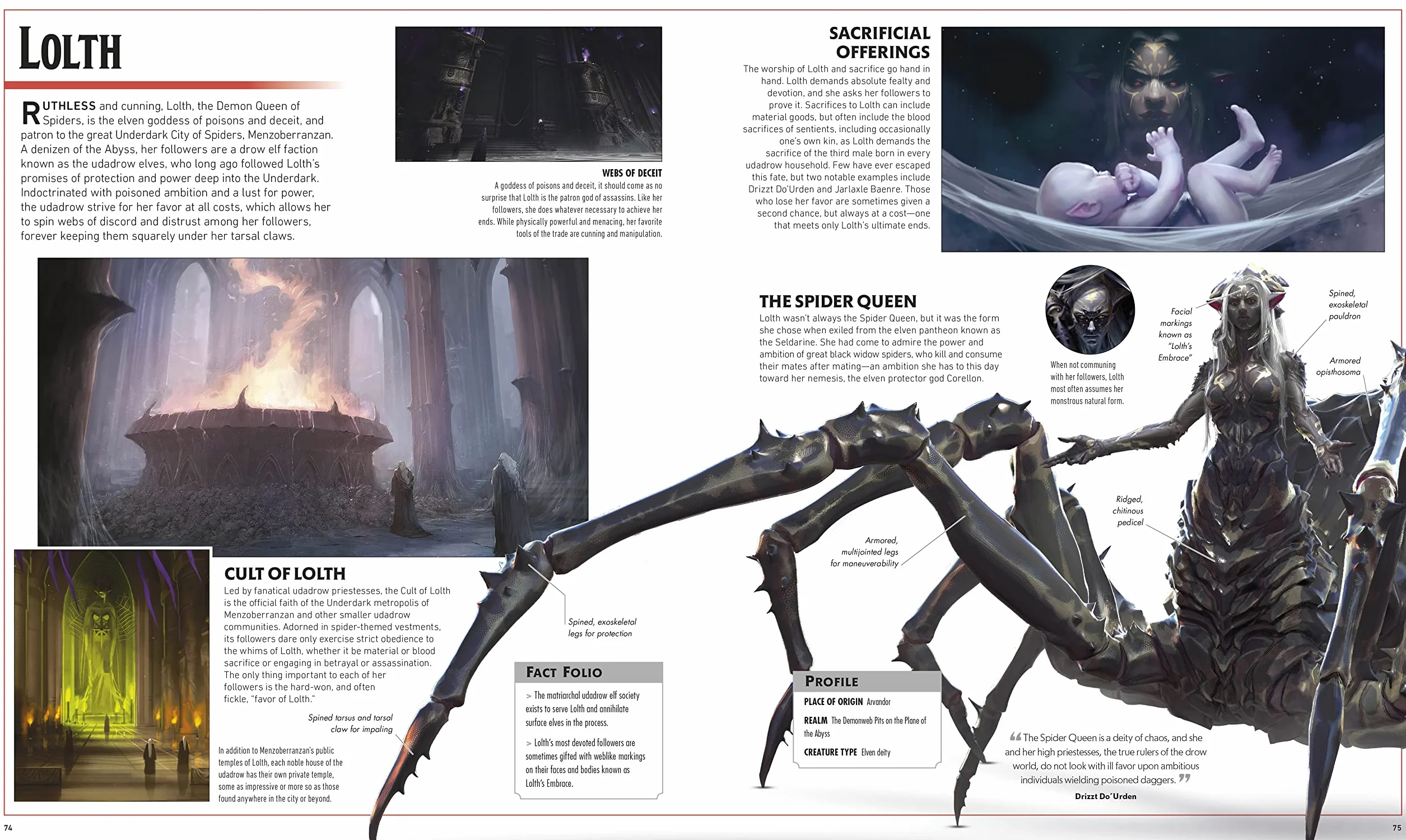 Dungeons & Dragons The Legend of Drizzt Visual Dictionary