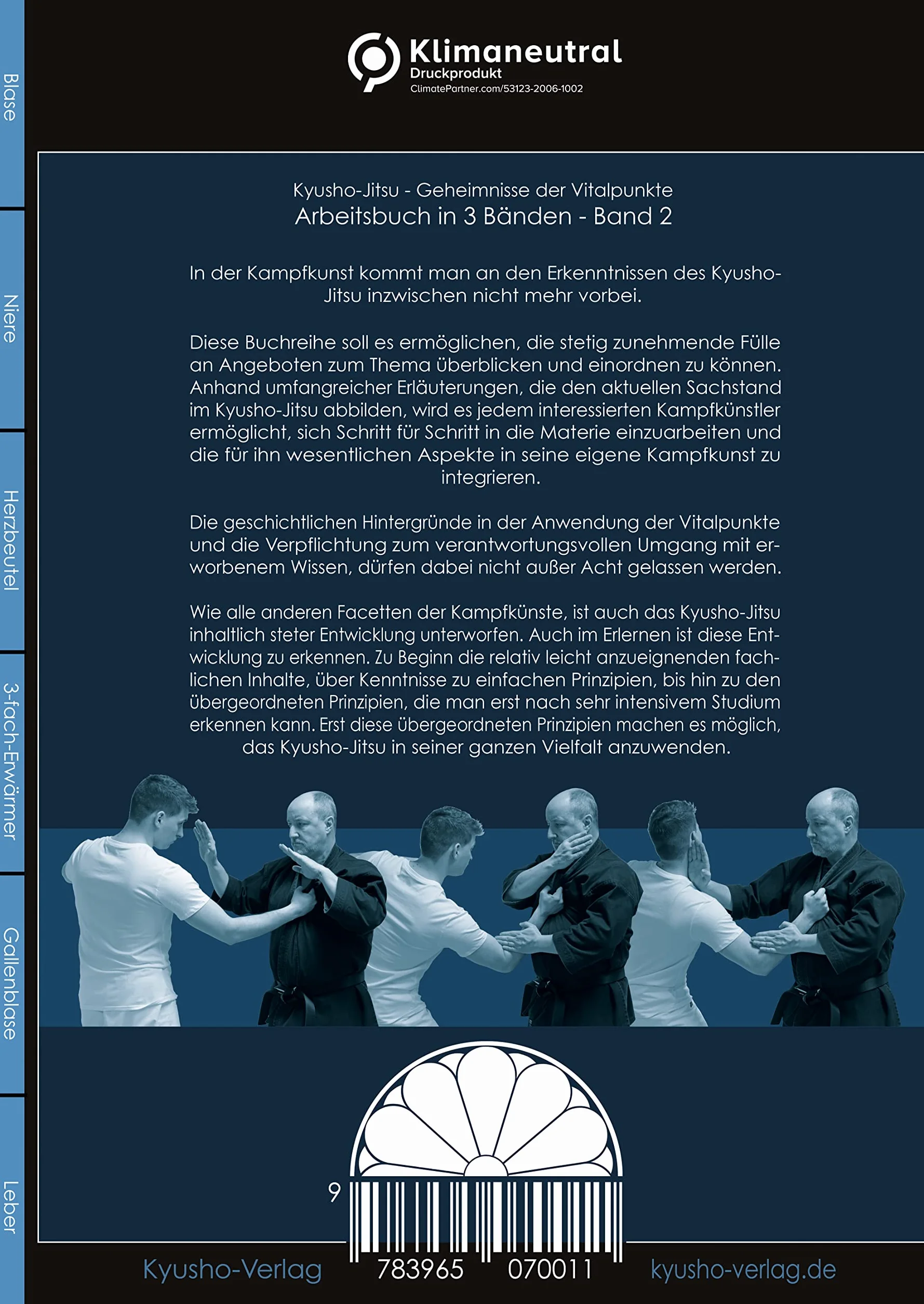 Kyusho-Jitsu: Geheimnisse der Vitalpunkte, Arbeitsbuch Band 2