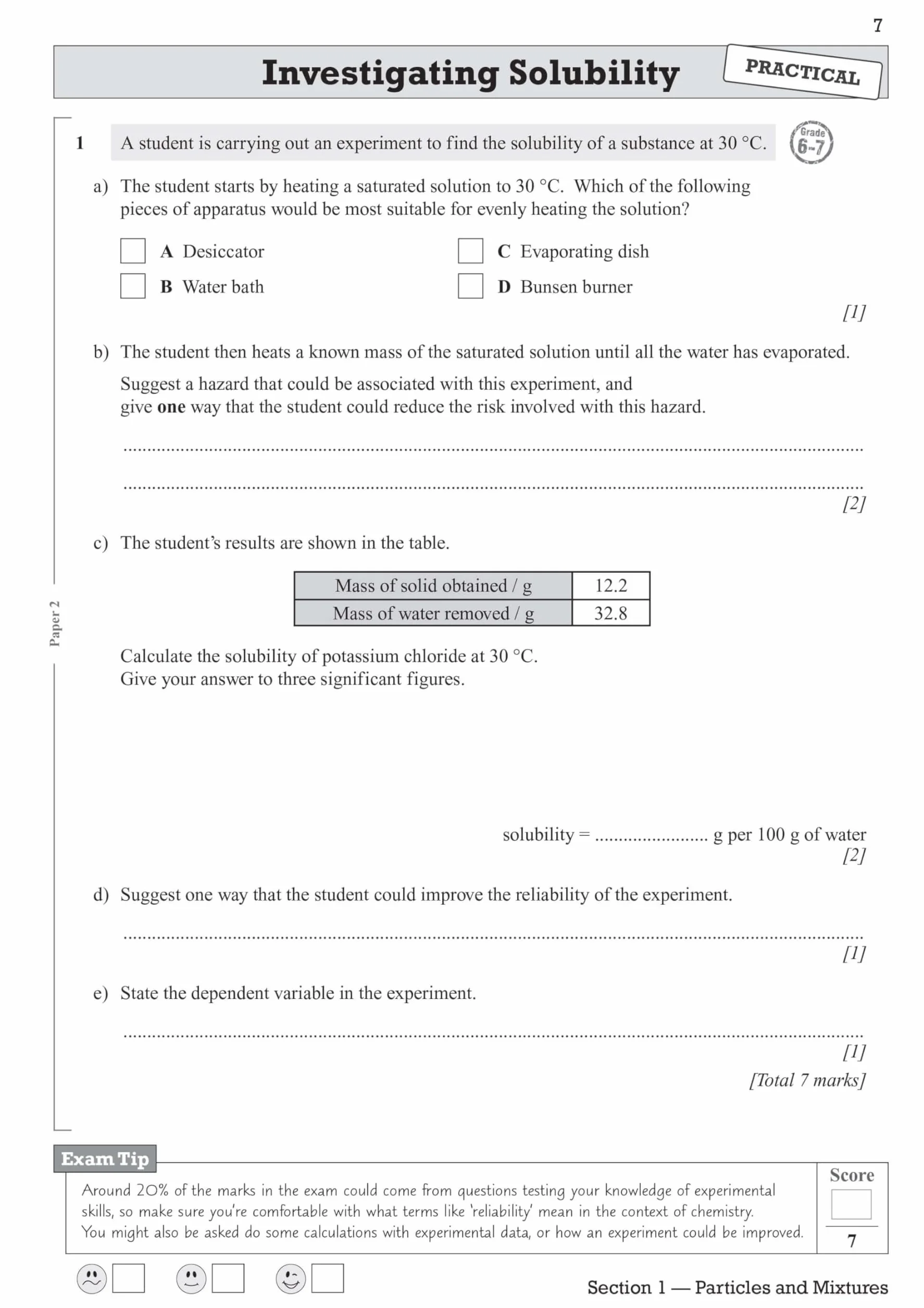 Edexcel International GCSE Chemistry Exam Practice Workbook (with Answers)
