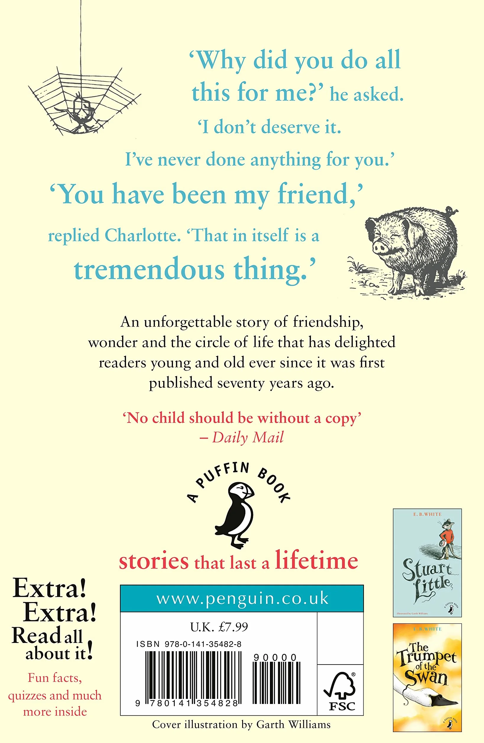 Charlotte's Web: The beloved modern classic from the bestselling author