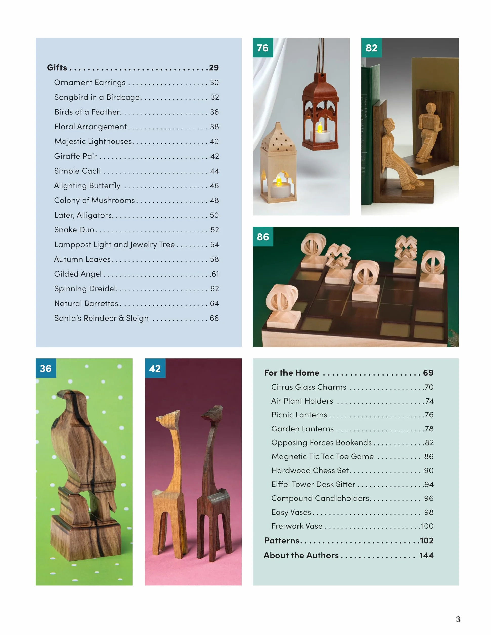 3D Scroll Saw Projects: 35 Fun Compound-Cut Projects, More Than 150 Patterns