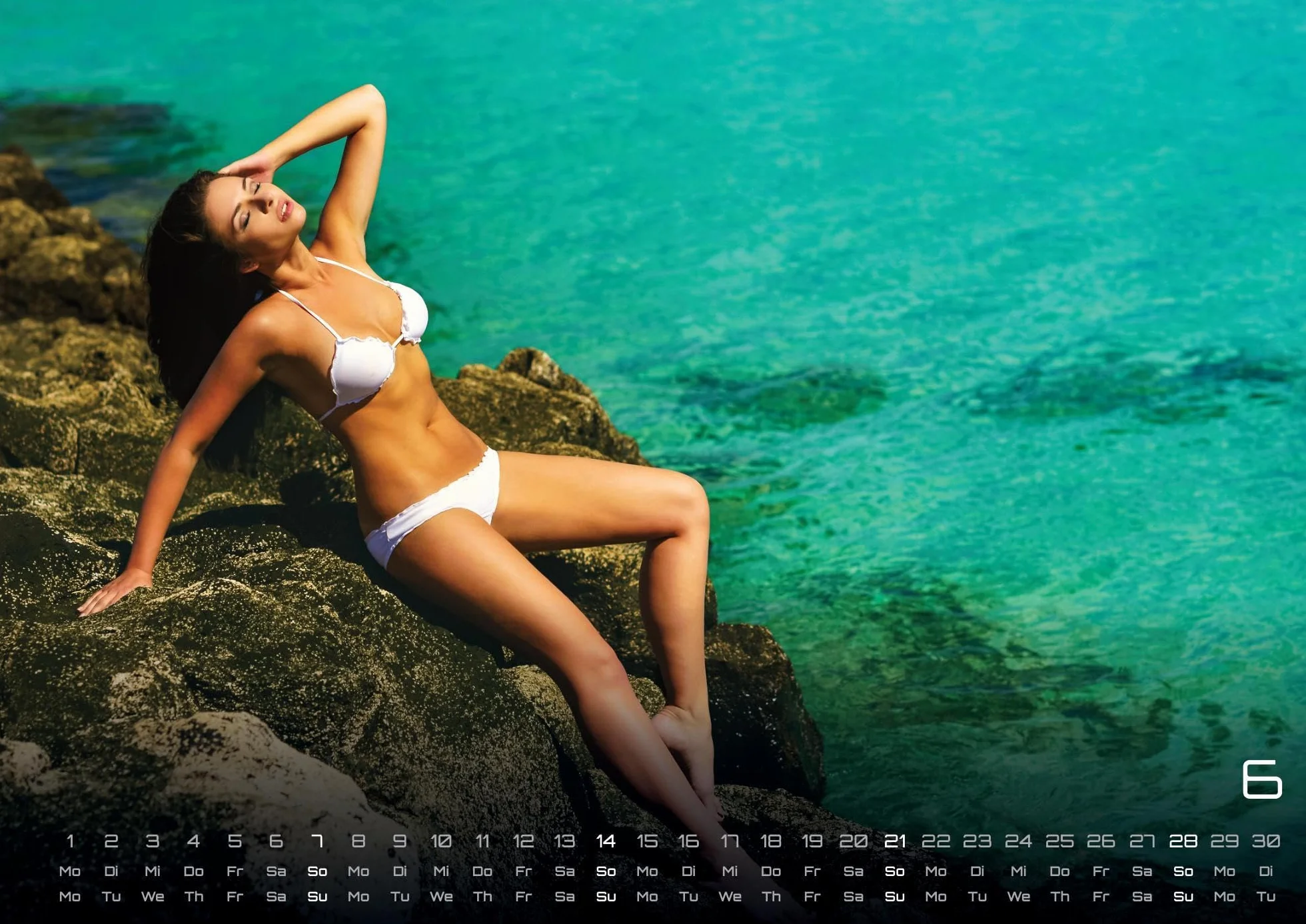 BIKINI GIRLS - Sexy Babes - 2026 - Kalender DIN A3: Der Wandkalender für alle Liebhaber der Bikini-Girls für das Jahr 2026 im Format DIN A3 (ca. 42 x 30 cm)!