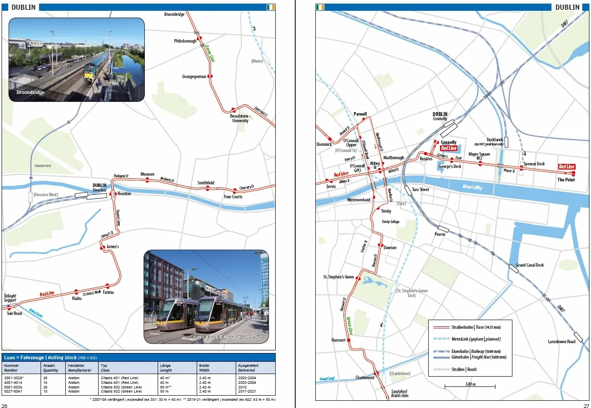 Tram Atlas Westeuropa/Western Europe: Benelux + Britische Inseln