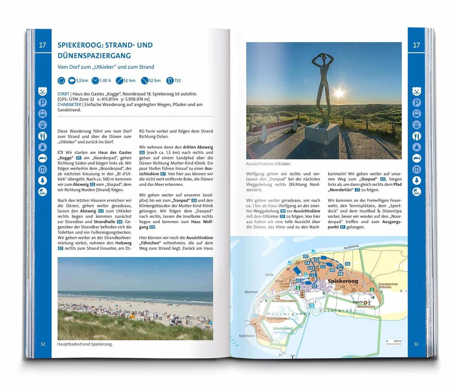 KOMPASS Wanderlust Deutsche Küste: 100 Traumpfade für Flachlandentdecker und Küstenwanderer, GPX-Daten zum Download: 1604