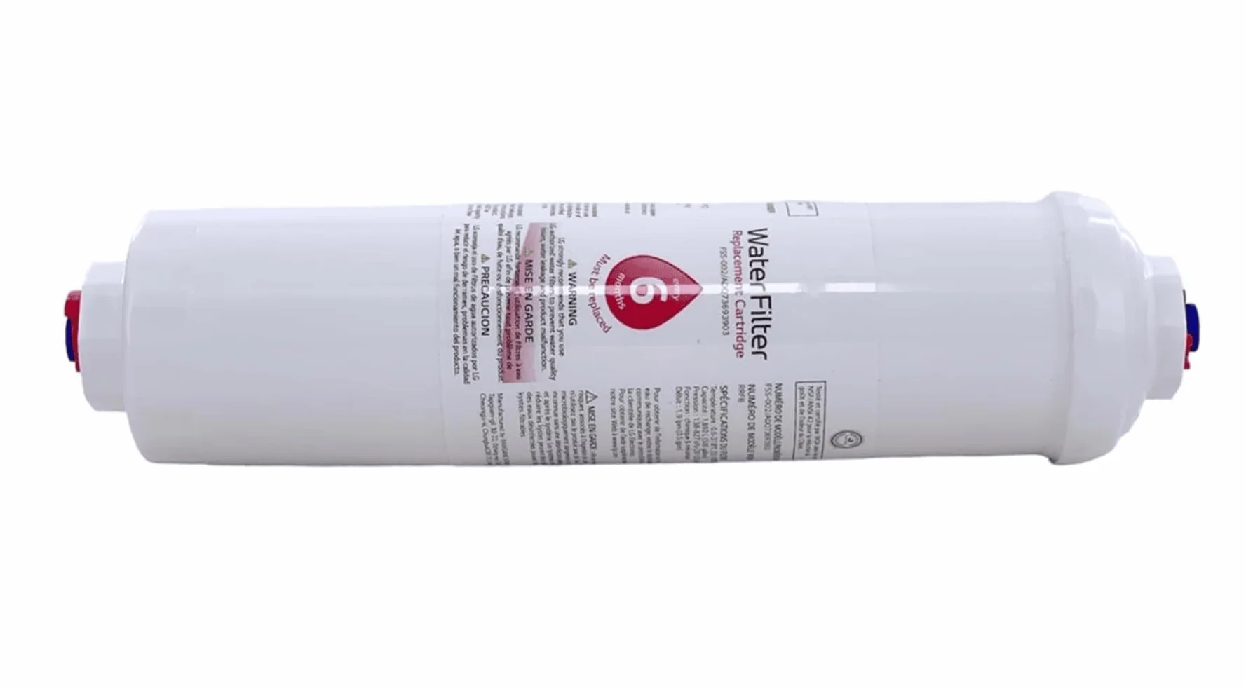 LG ADQ73693903 zewnętrzny filtr wody