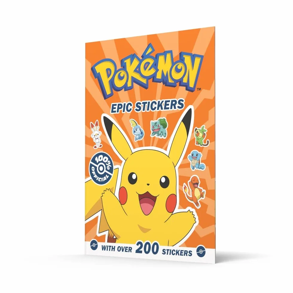 Pokemon Epic Stickers Sticker Activity for Pokemon Fans