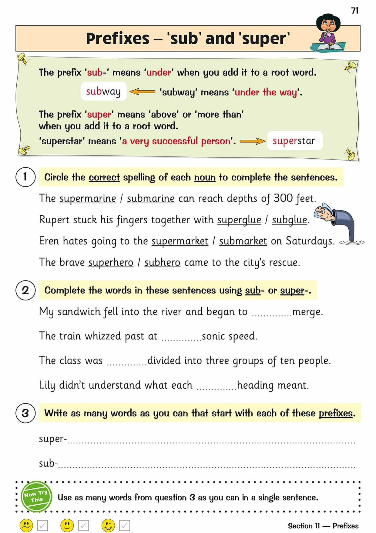 KS2 English Year 3 Grammar, Punctuation & Spelling Targeted Question Book (with Answers)
