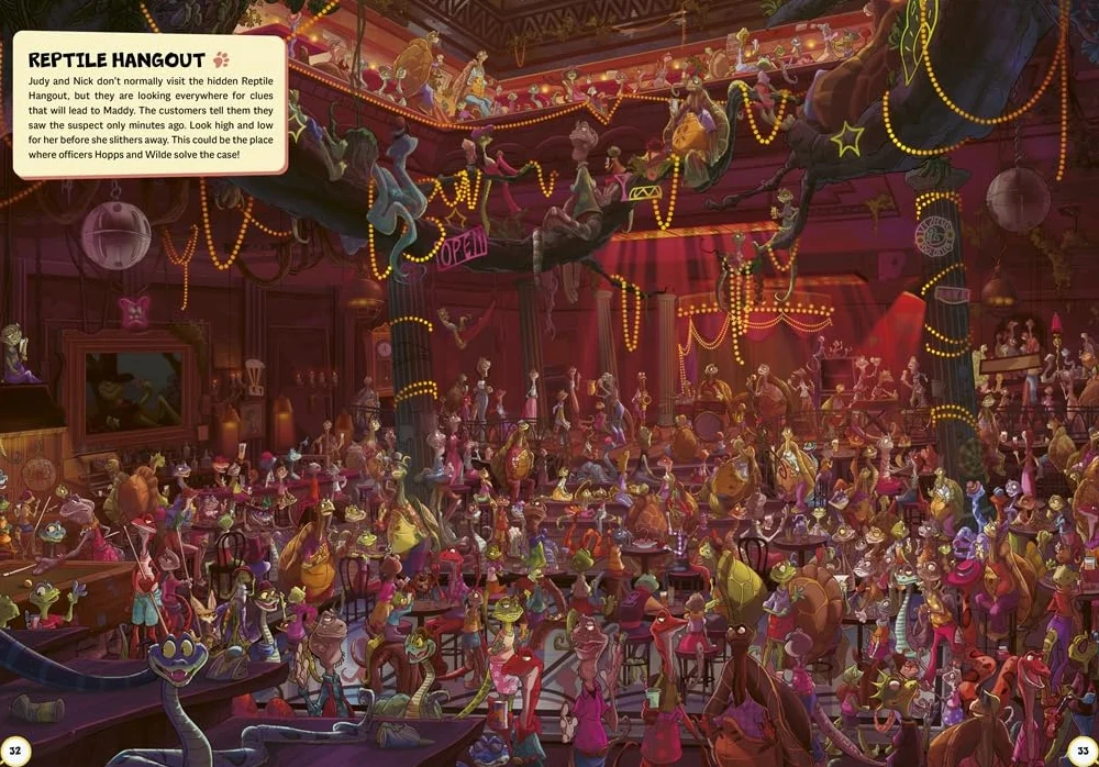 Where Are Judy and Nick?: A Disney Zootropolis Search and Find Activity Book