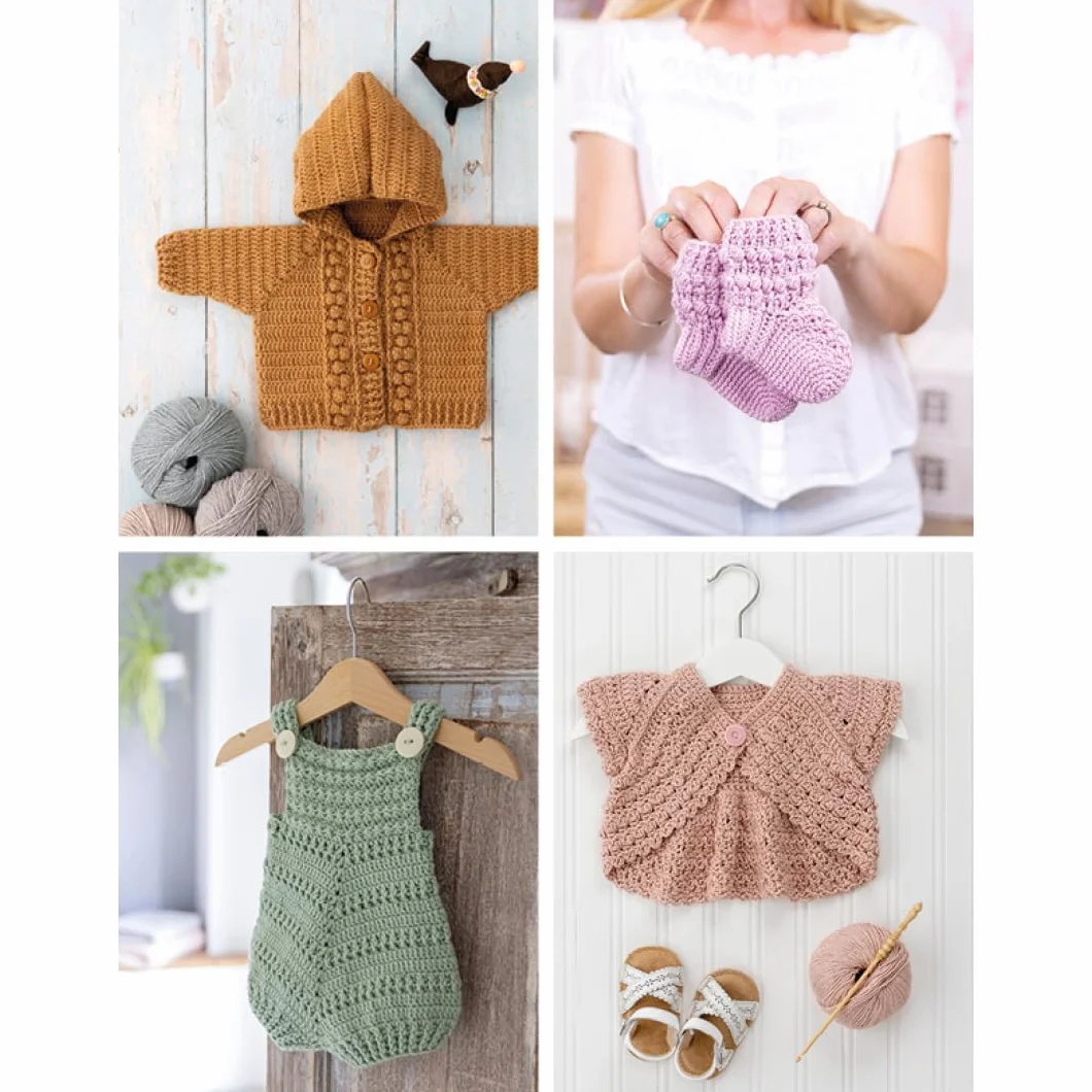Timeless Textured Baby Crochet: 20 Heirloom Crochet Patterns for Babies and Toddlers