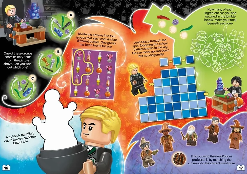 LEGO Harry Potter Draco's Potions with Draco Malfoy Minifigure