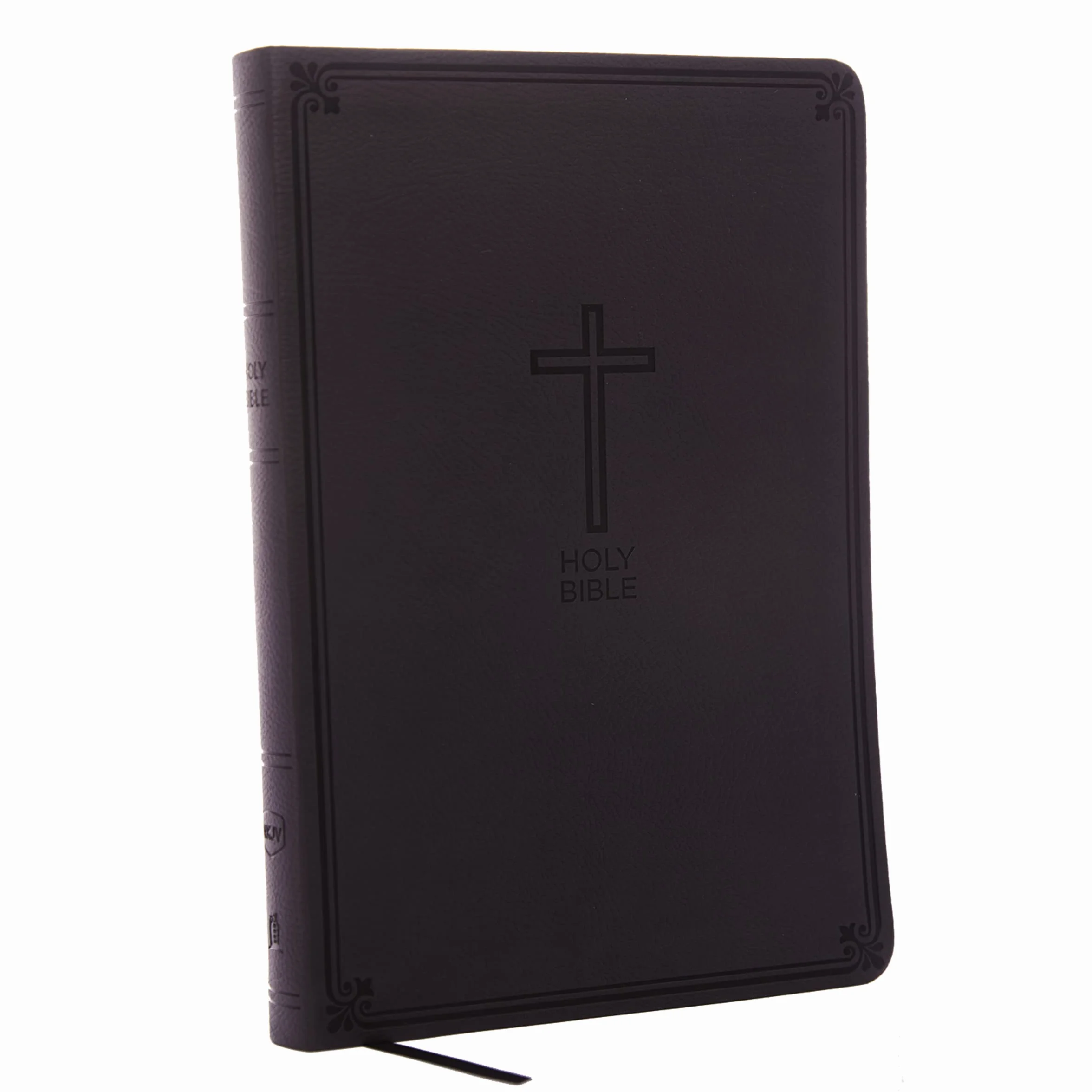 NKJV, Value Thinline Bible, Large Print, Imitation Leather, Black, Red Letter Edition: Holy Bible, New King James Version