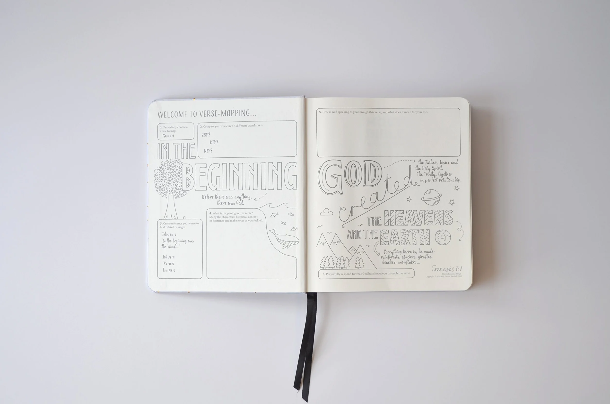 NIV Bible for Journalling and Verse-Mapping: Kintsugi