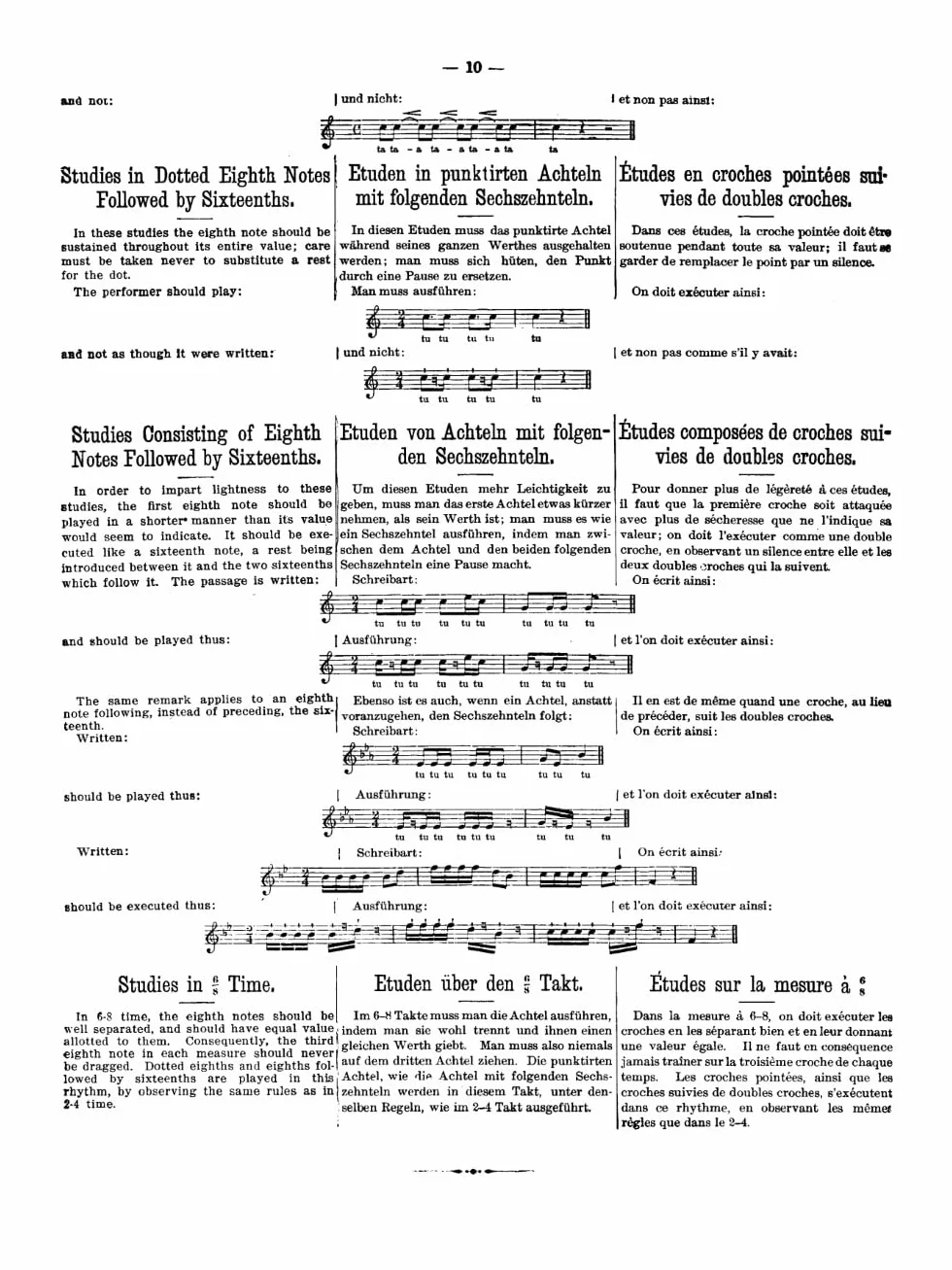 Jean-baptiste arban: complete conservatory method for trumpet trompette: Lay-Flat Sewn Binding