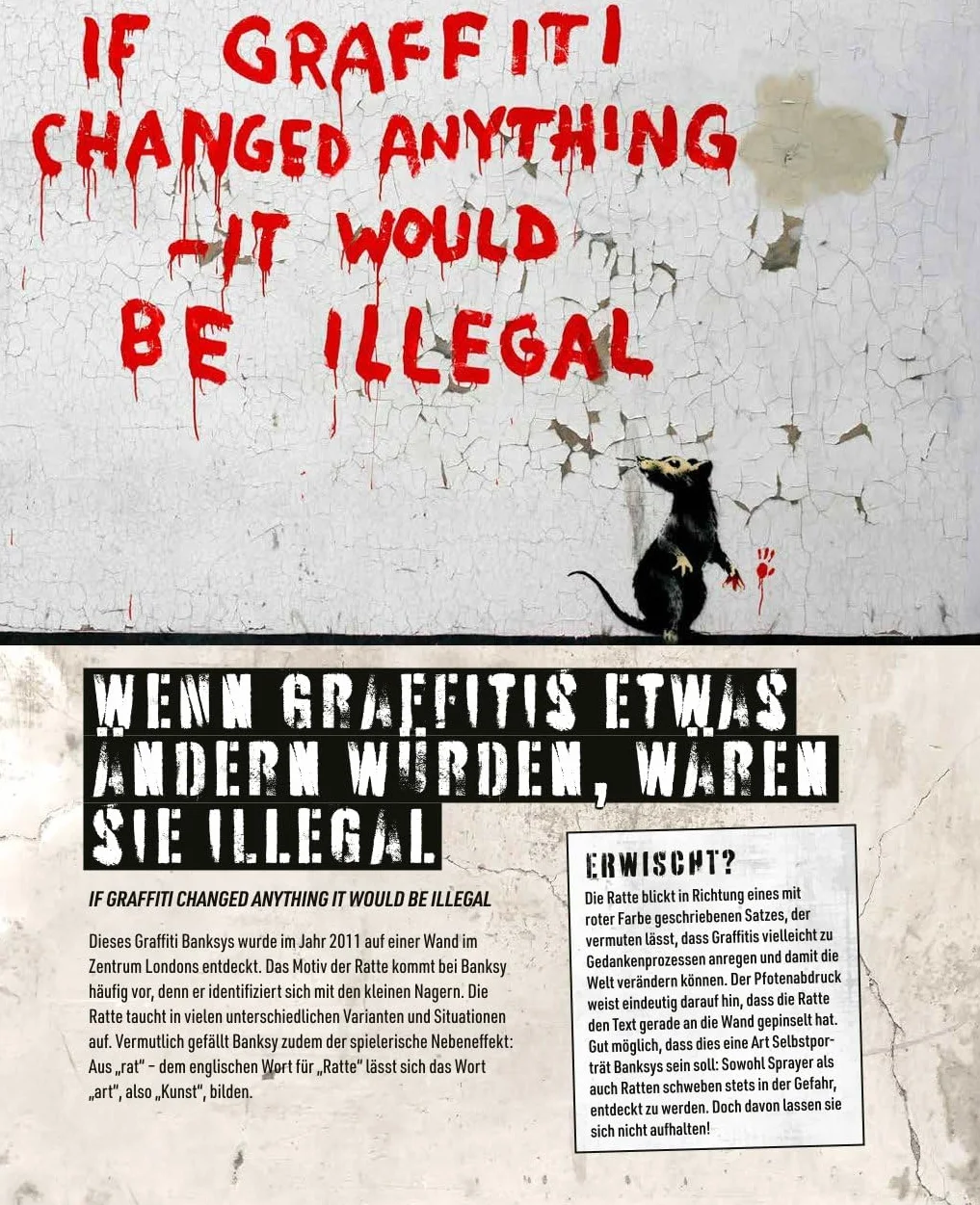 Little Book of Banksy: Das Kunstbuch über Banksy - dem britischen Streetart-Künstler. Die wichtigsten Werke in einem Buch