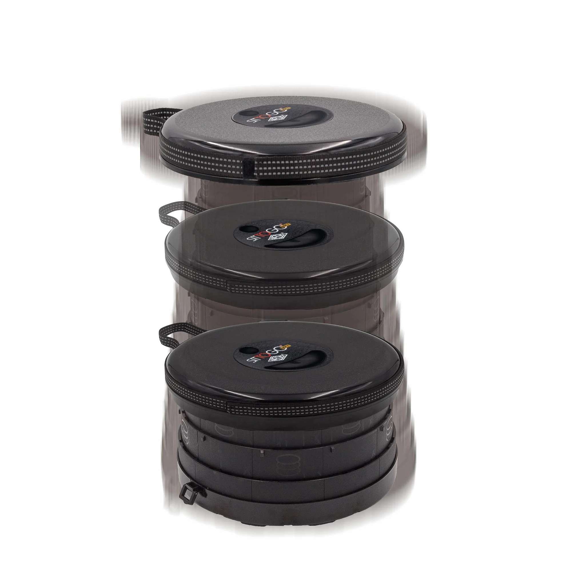 WEDO SITTOGO®NXT taboret teleskopowy, certyfikat TÜV i GS, ulepszona waga drugiej generacji, nośność 1,27 kg, 150 kg, kolor czarny