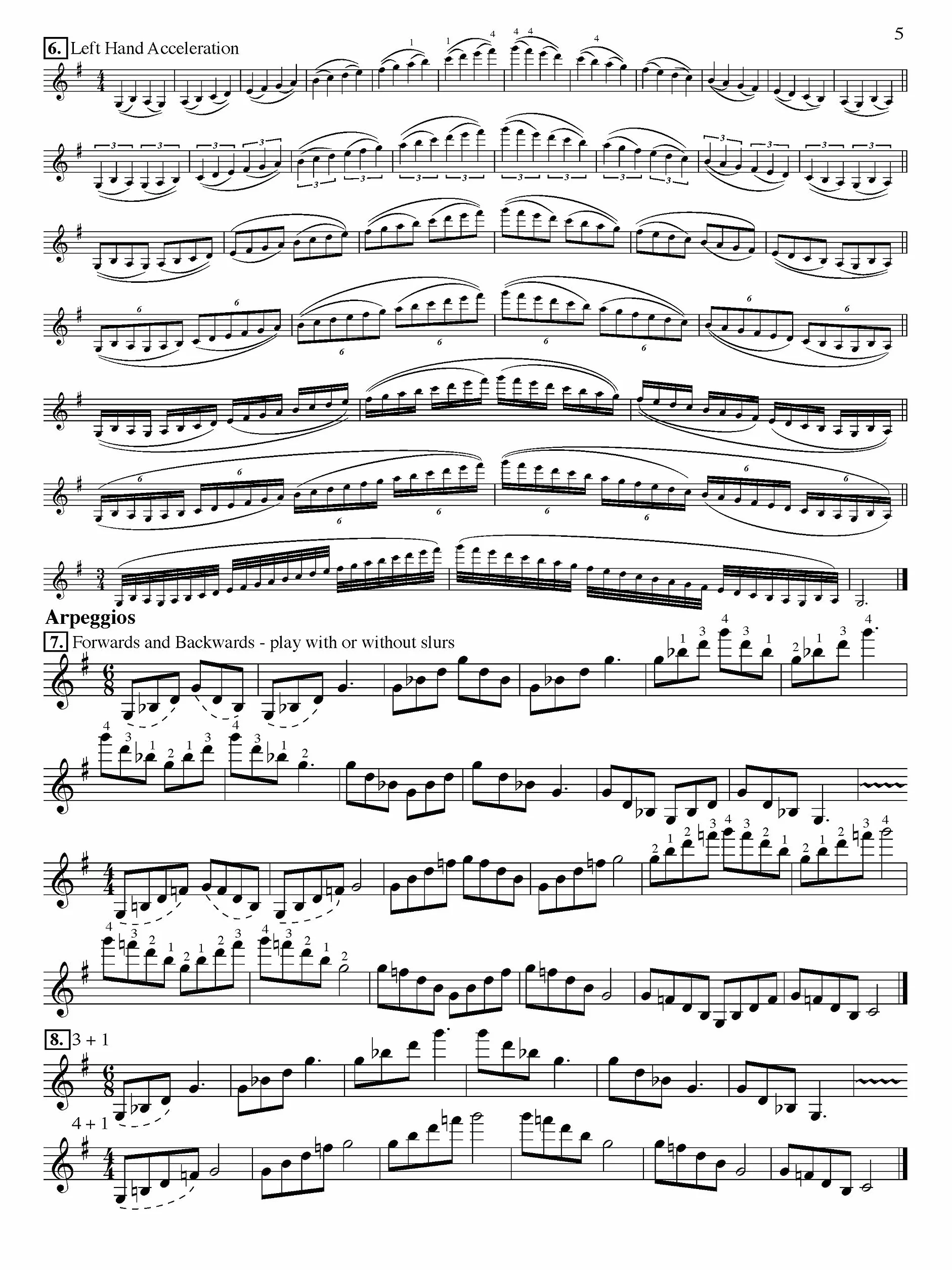 Barbara barber : scales for advanced violinists - violon - recueil