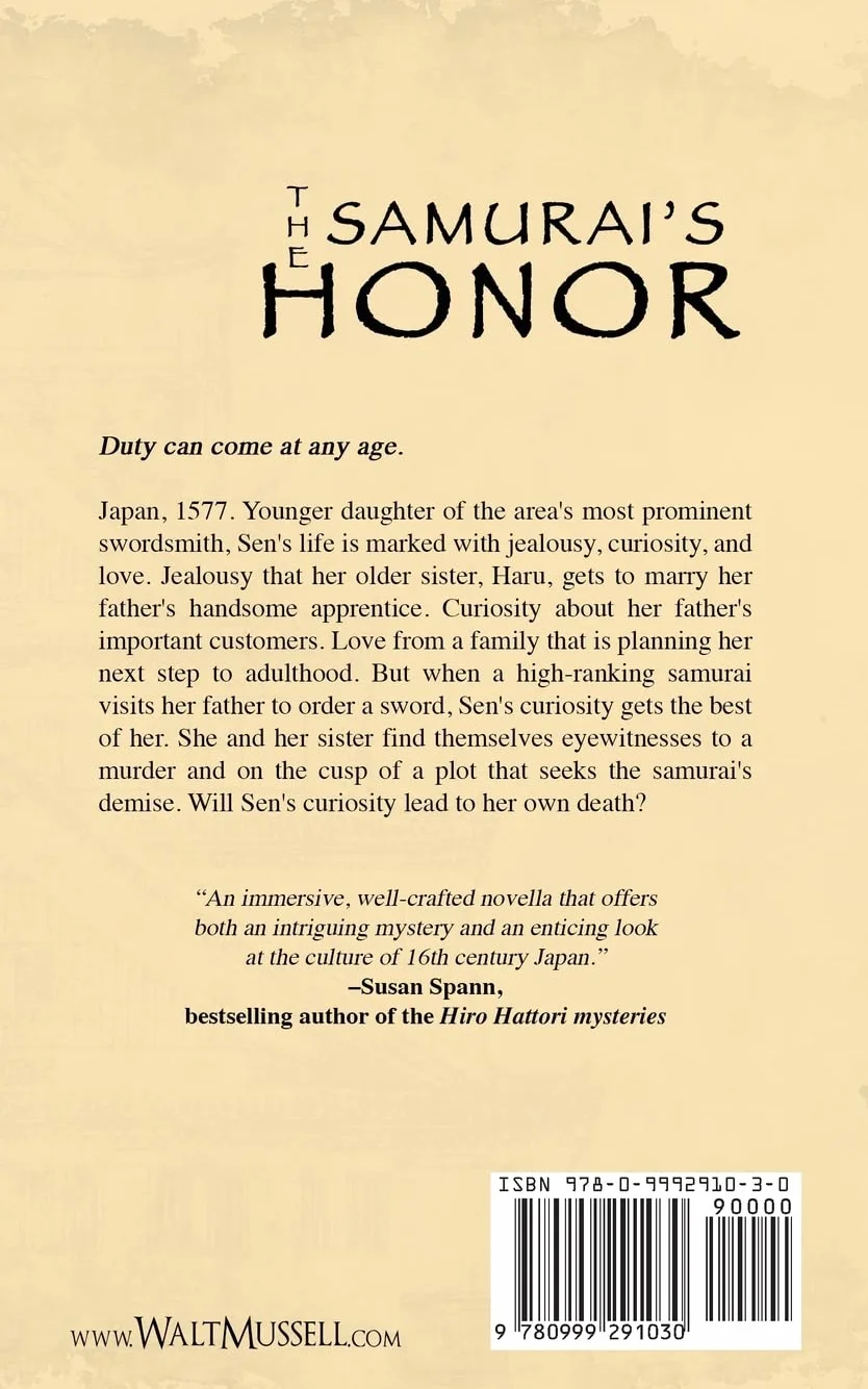 The Samurai's Honor: The Heart of the Samurai Book 0