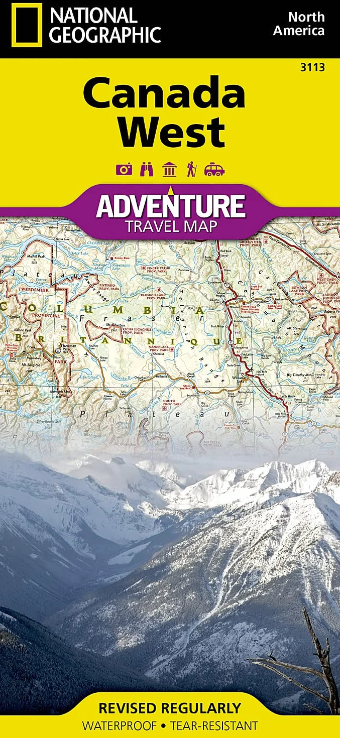 CANADA WEST 1/2M1: Adventure Maps: 3113
