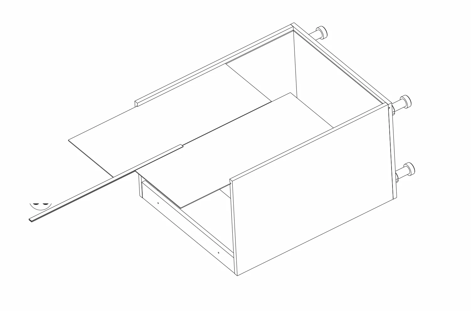 Szafka kuchenna dolna 80x82x47 cm kolor Kaszmir Matowa –stojąca, do zestawów, z płyty laminowanej, bez blatu, mebel kuchenny pod zabudowe, moduł kuchenny