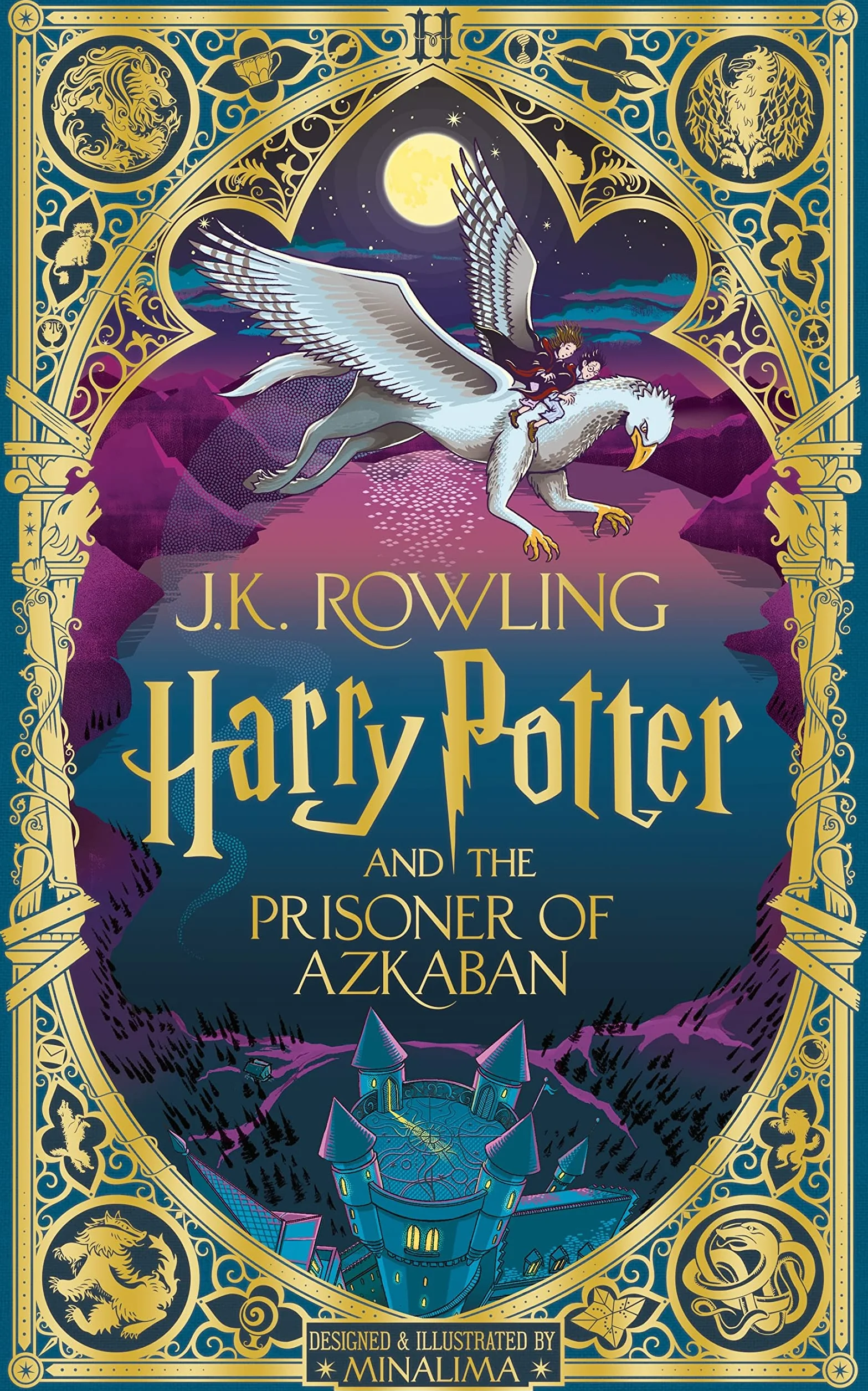 Harry Potter and the Prisoner of Azkaban: Minalima illustrated Edition: A sumptuously illustrated gift book with magical interactive surprises