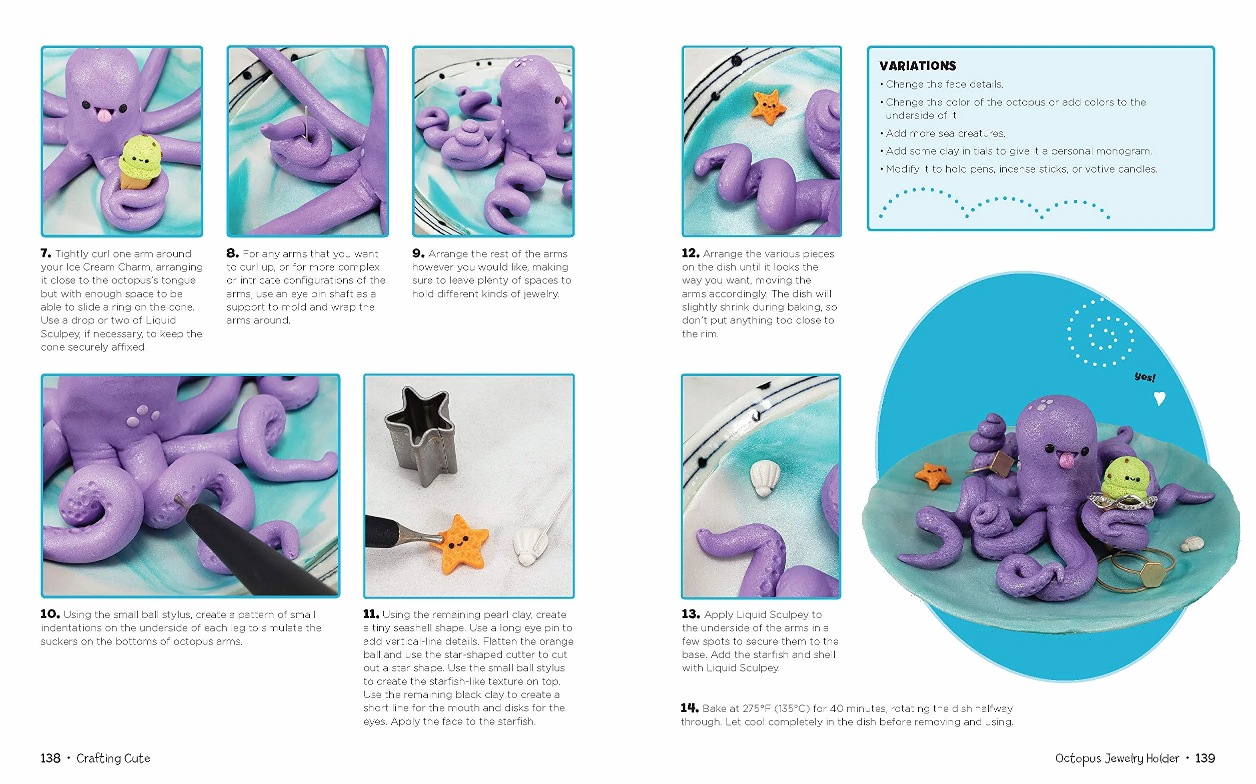 Crafting Cute: Polymer Clay the Kawaii Way: 50 Fantastically Fun Projects
