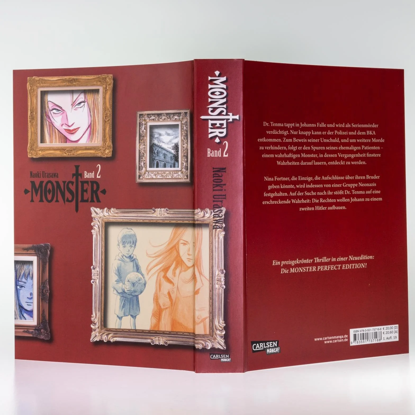 Monster Perfect Edition 2: Die Neuausgabe des preisgekrönten Manga-Thrillers voller Serienkiller und Verschwörungen
