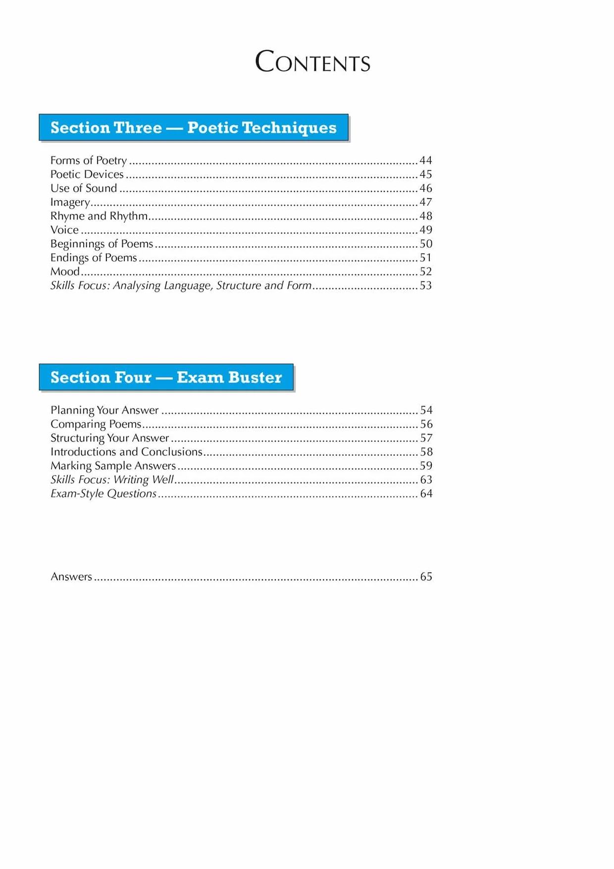 GCSE English Literature AQA Poetry Workbook: Love & Relationships Anthology (includes Answers)