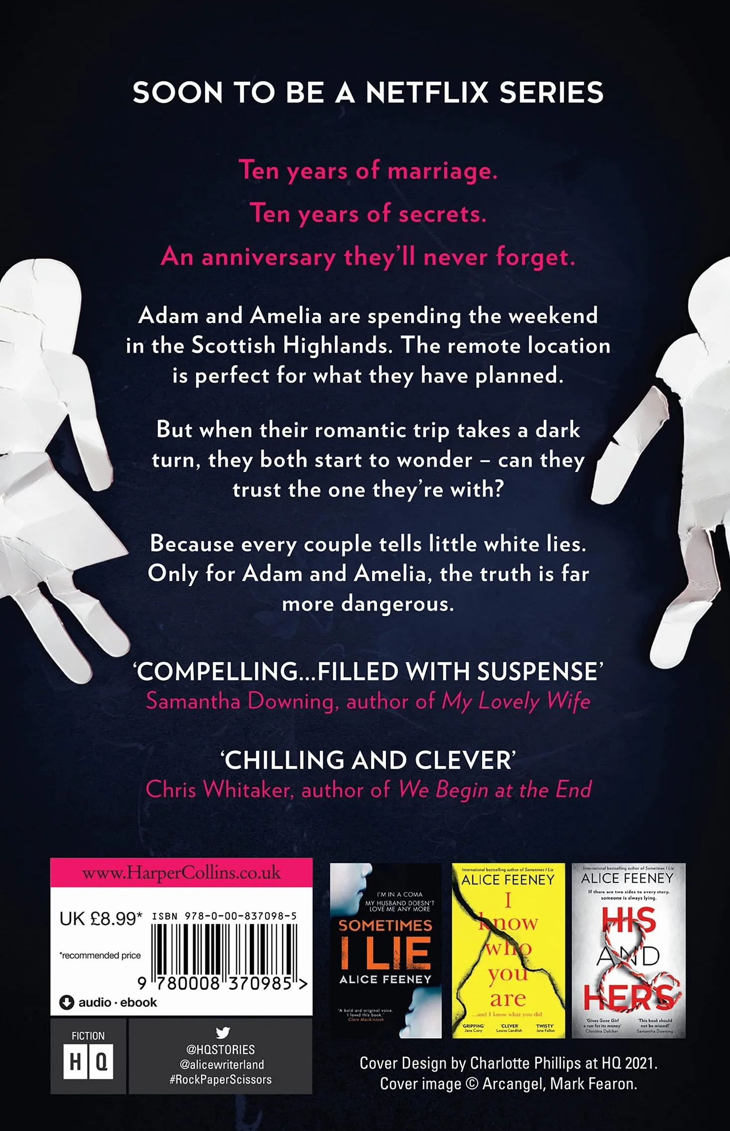 Rock Paper Scissors: The gripping, twisty psychological suspense thriller and instant New York Times bestseller from the author of the Number 1 Netflix smash hit, His and Hers