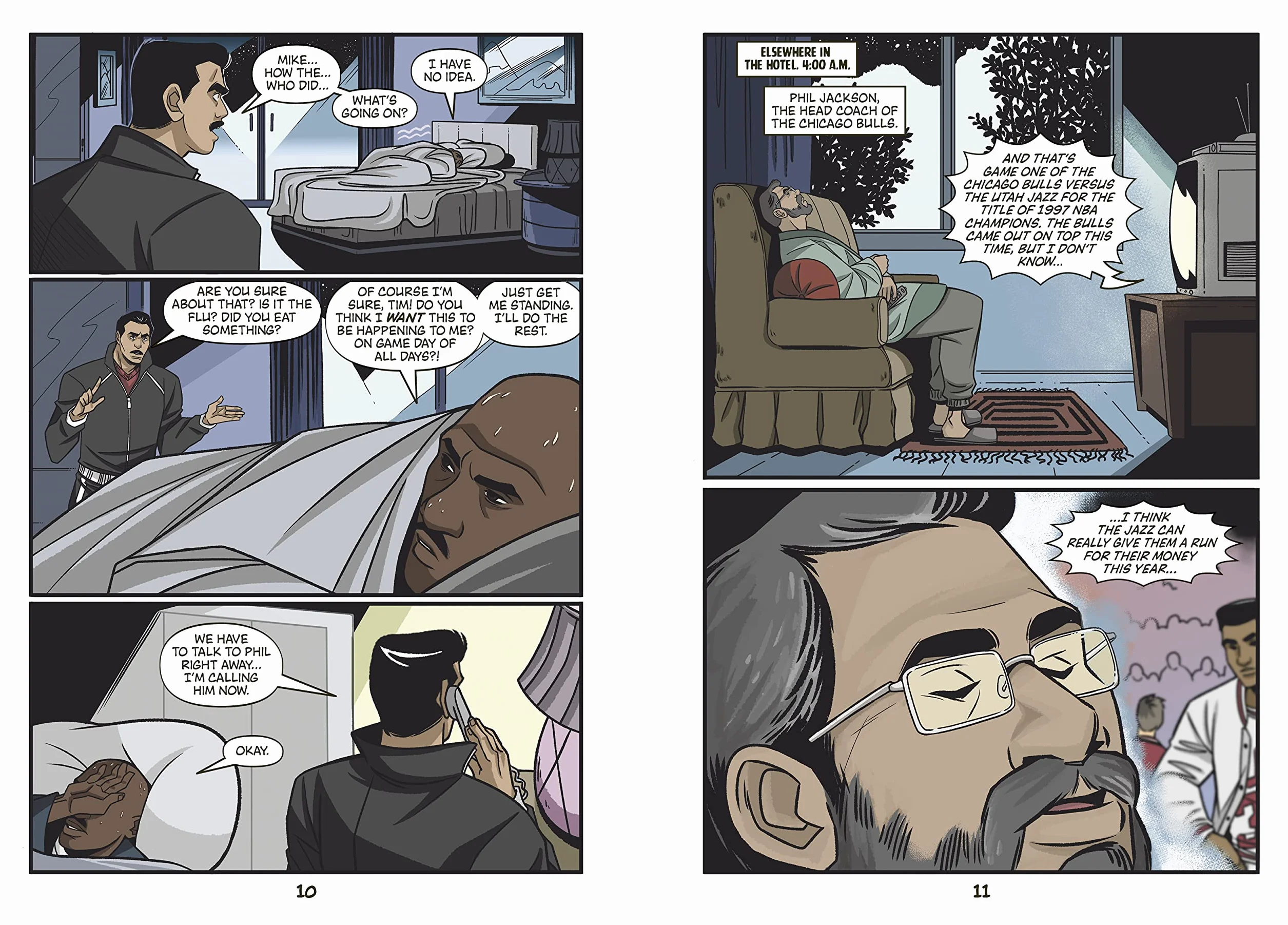 Who Is the Man in the Air?: Michael Jordan: A Who HQ Graphic Novel