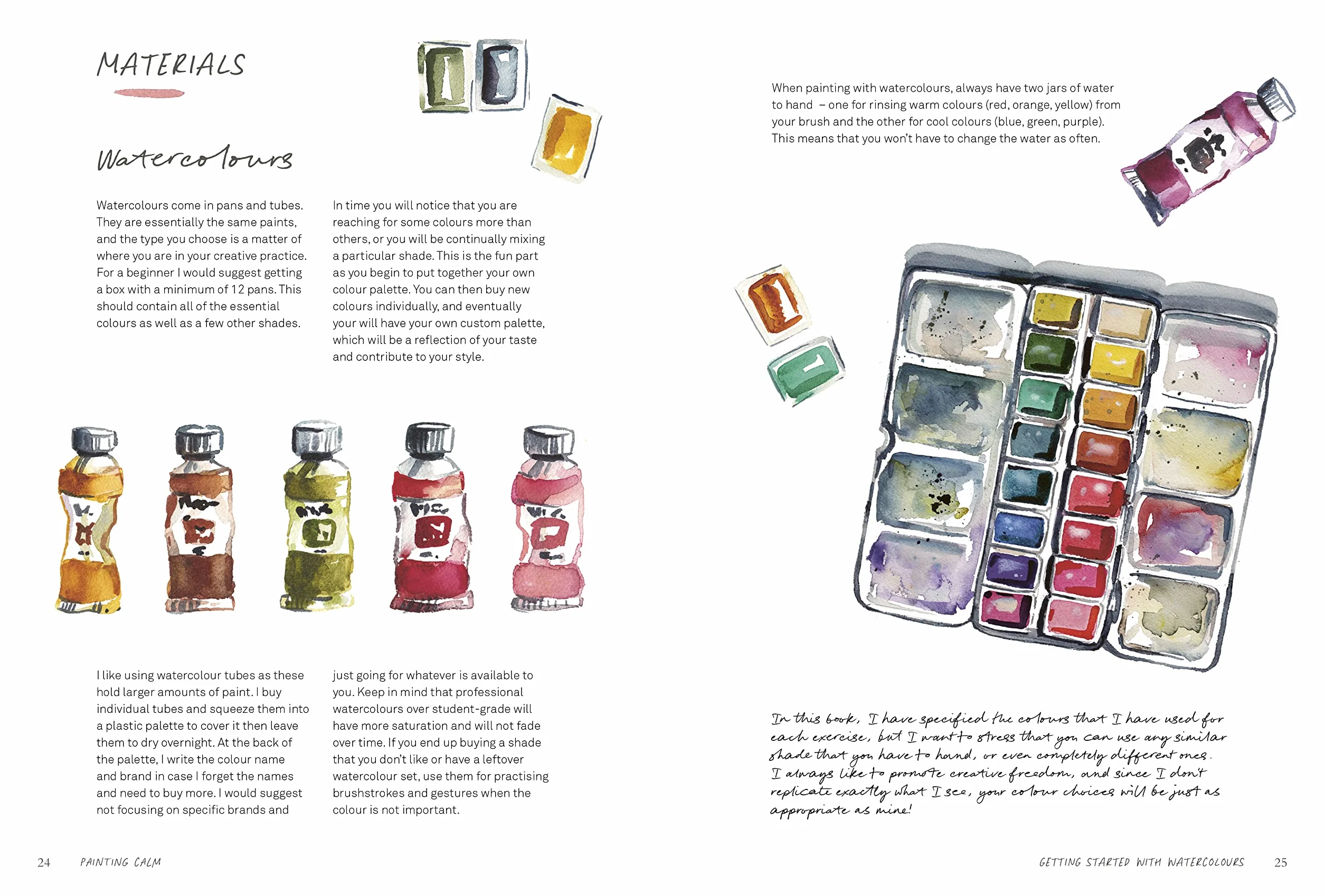 Painting Calm: Connect to Nature Through the Art of Watercolour
