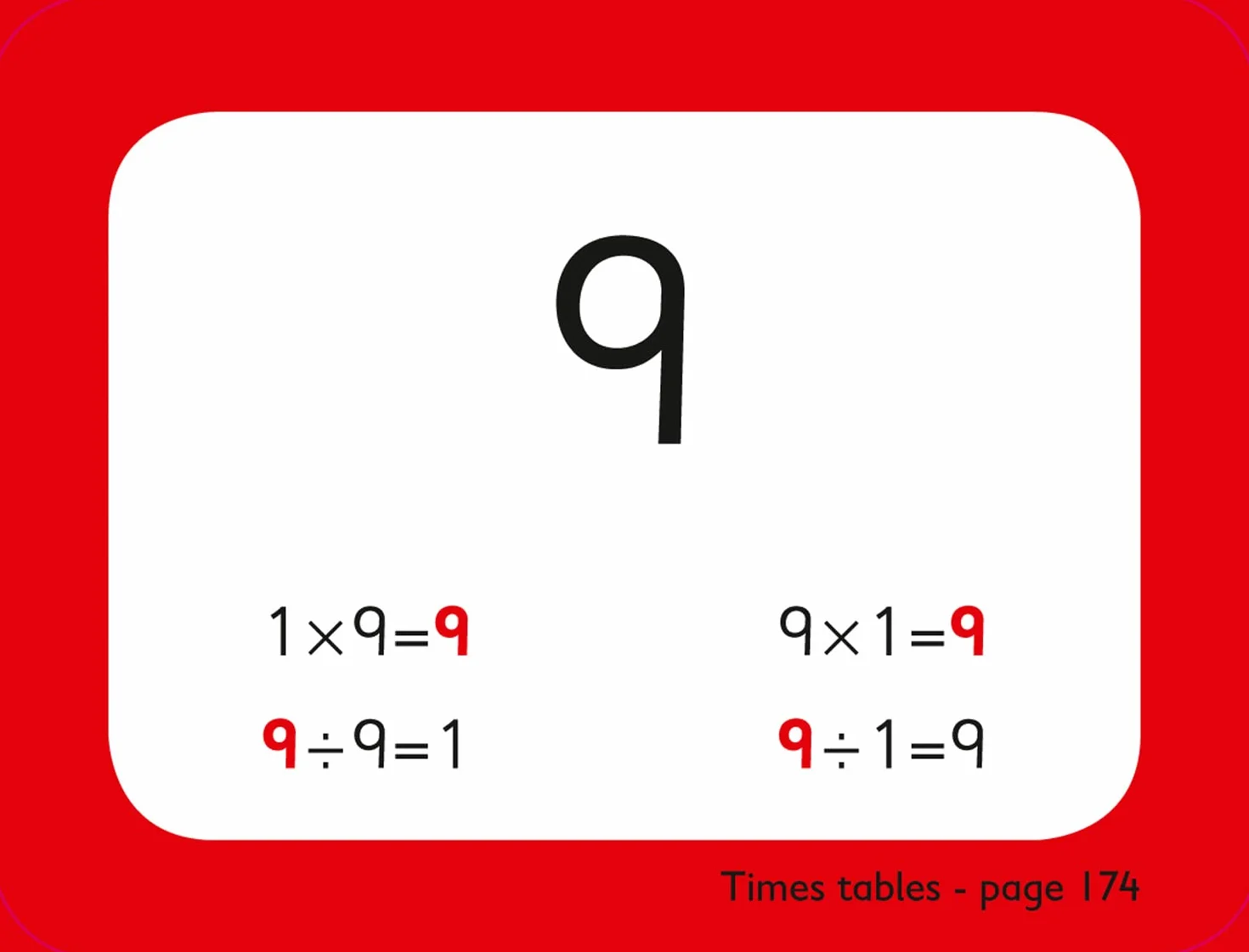 Times Tables Flashcards: Ideal for Home Learning