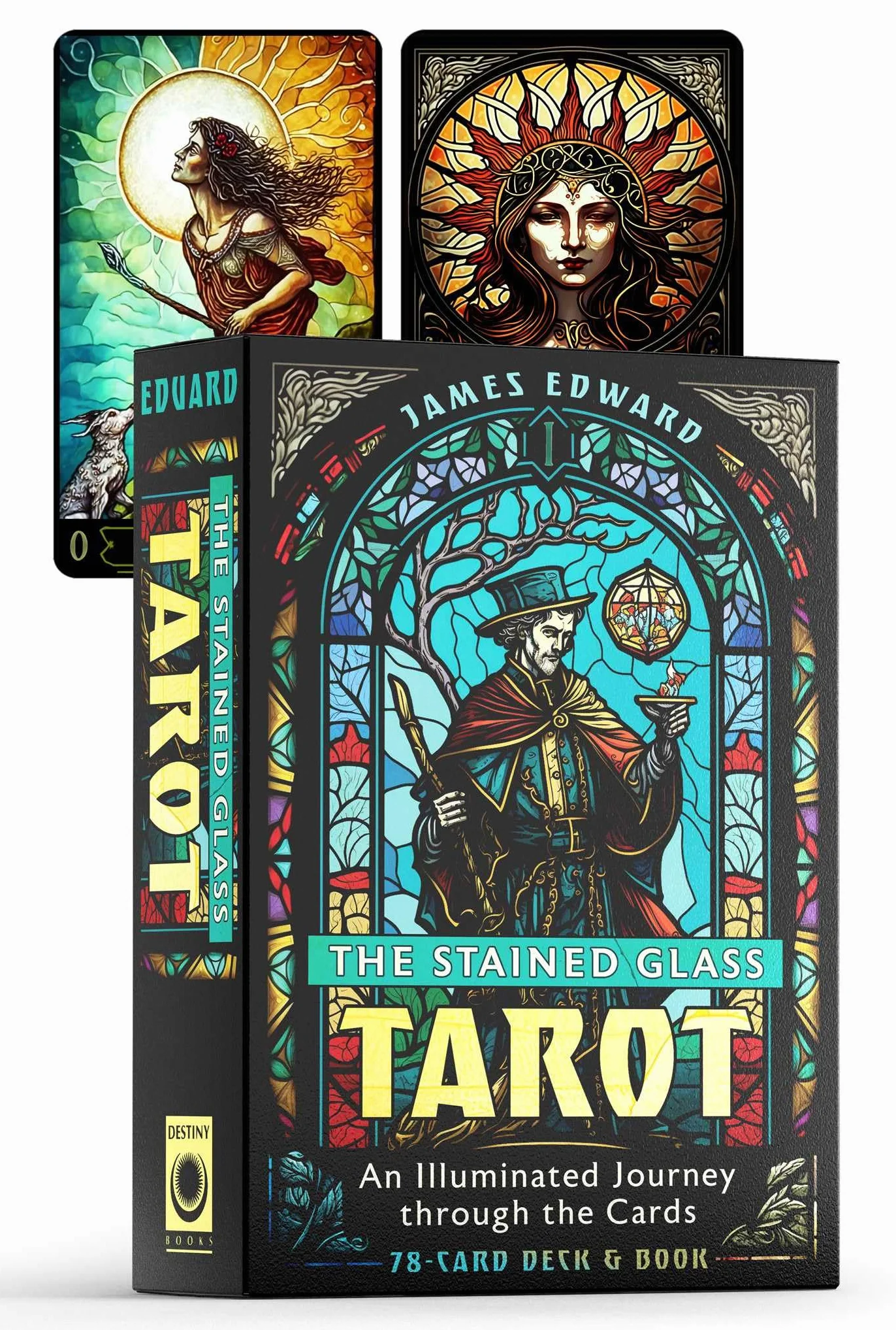 The Stained Glass Tarot: An Illuminated Journey through the Cards