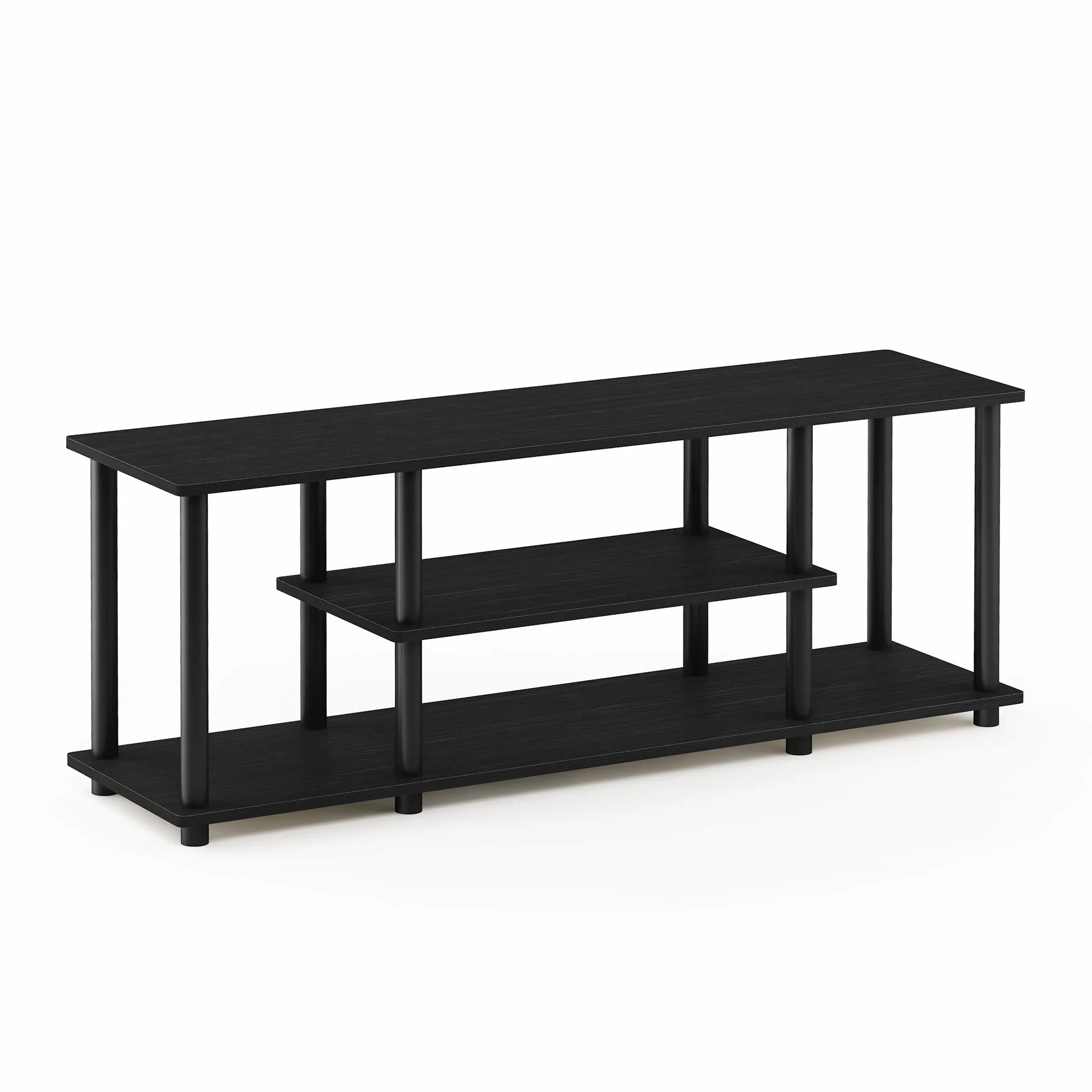 Furinno Regał do rozrywki TV z półkami orzech włoski 29,72 x 29,72 x 41,15 cm