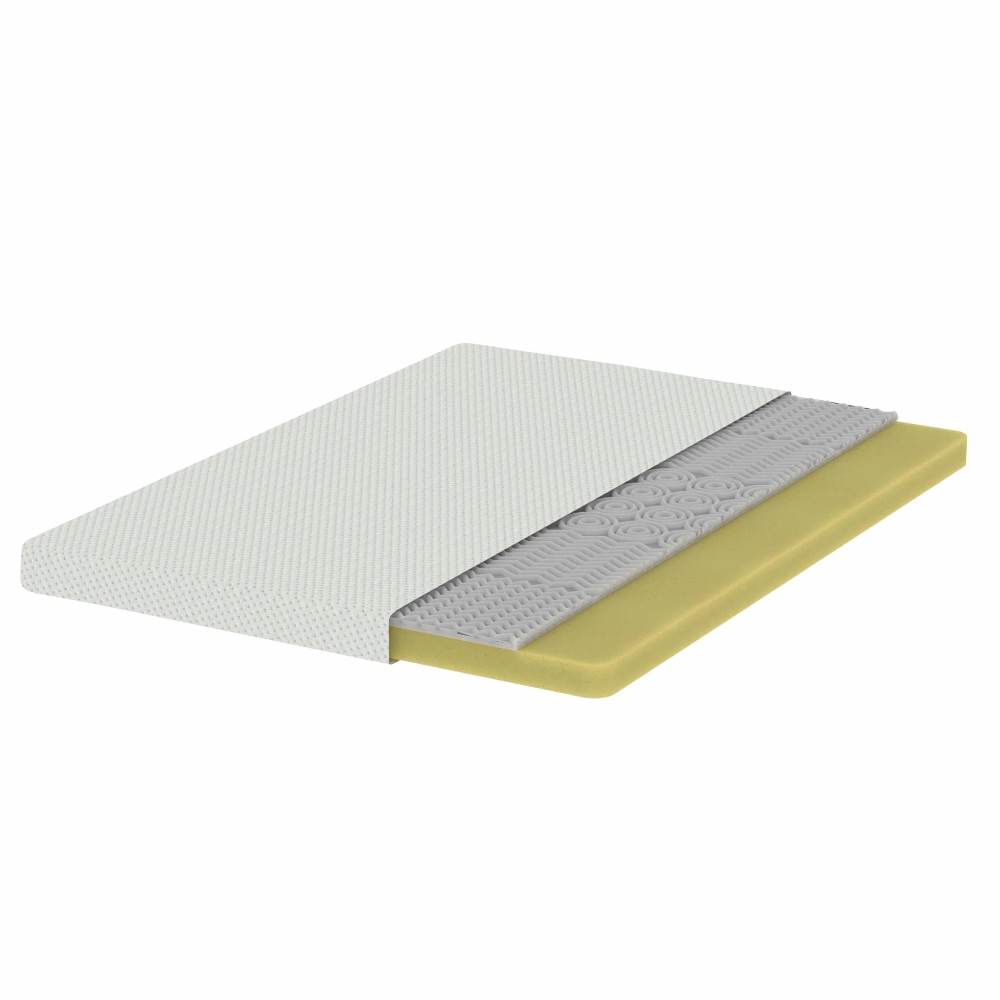 Zinus Ergonomiczny materac piankowy 140x200 cm ortopedyczny średni stopień twardości wysokość 11 cm