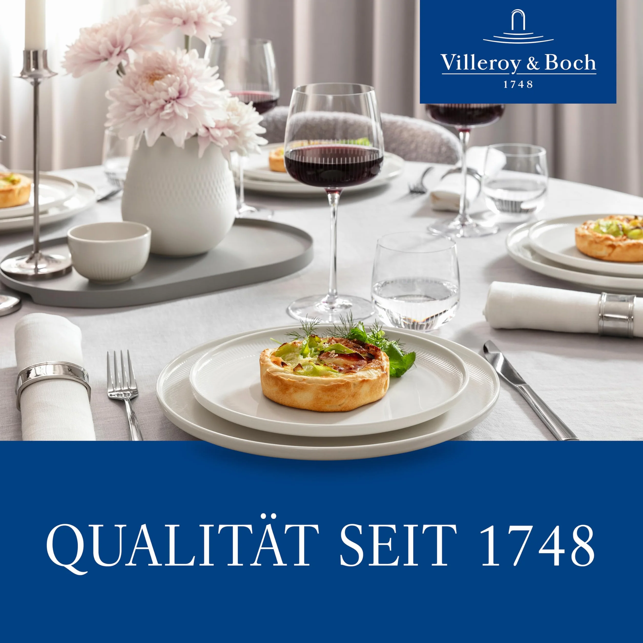 Villeroy & Boch - Afina mlecznik/sosjerka, dzbanuszek do mleka, śmietany i sosów, można myć w zmywarce, można używać w kuchence mikrofalowej, porcelana Premium Made in Germany, biały