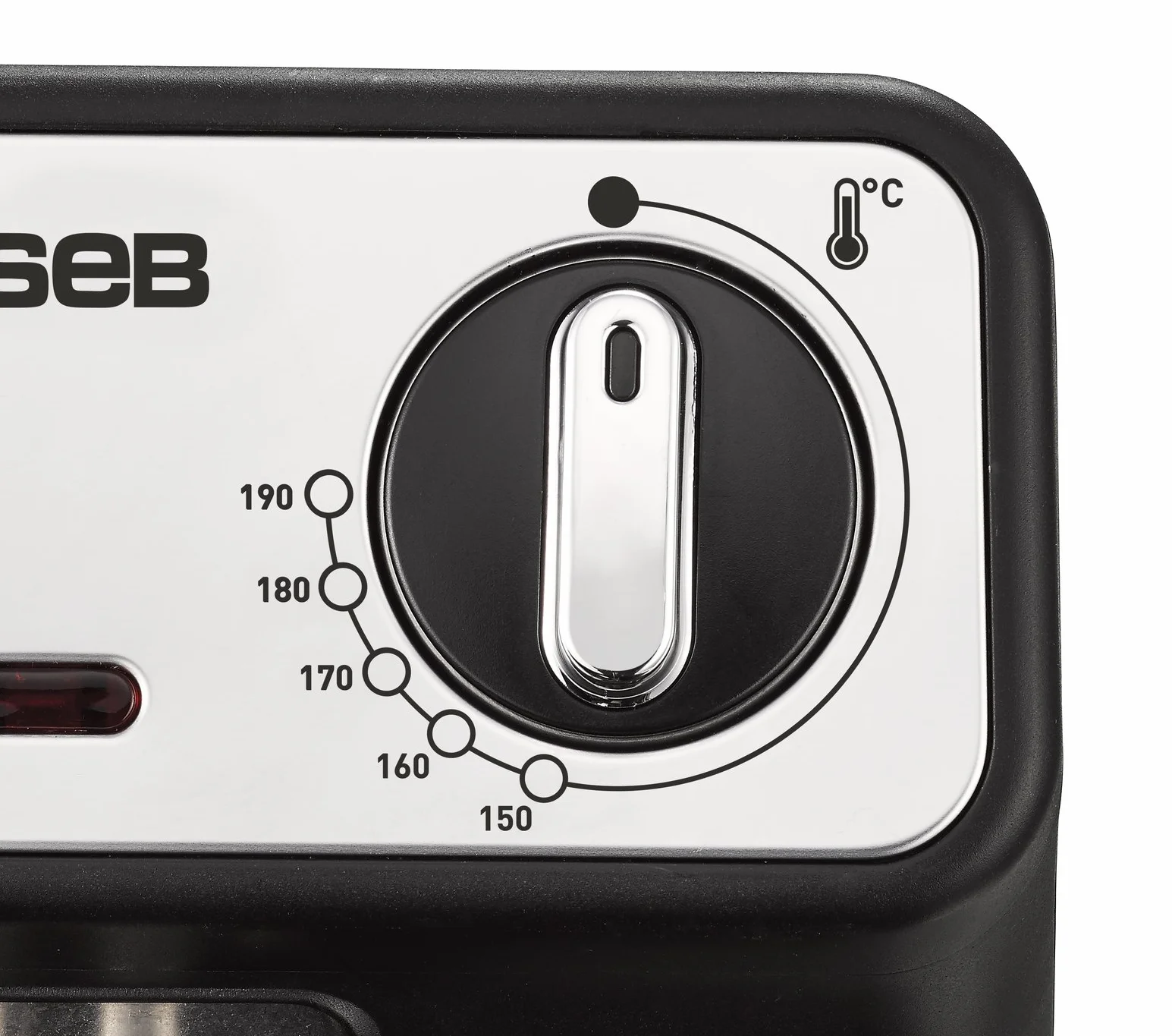 SEB Frytkownica Semi Tefal FR501000 Family Pro 3 l zimna strefa + bulaj + cyfrowy timer + regulowany termostat, 2400 W, 3 litry, czarna, stal nierdzewna 4 l cyfrowy timer srebrny
