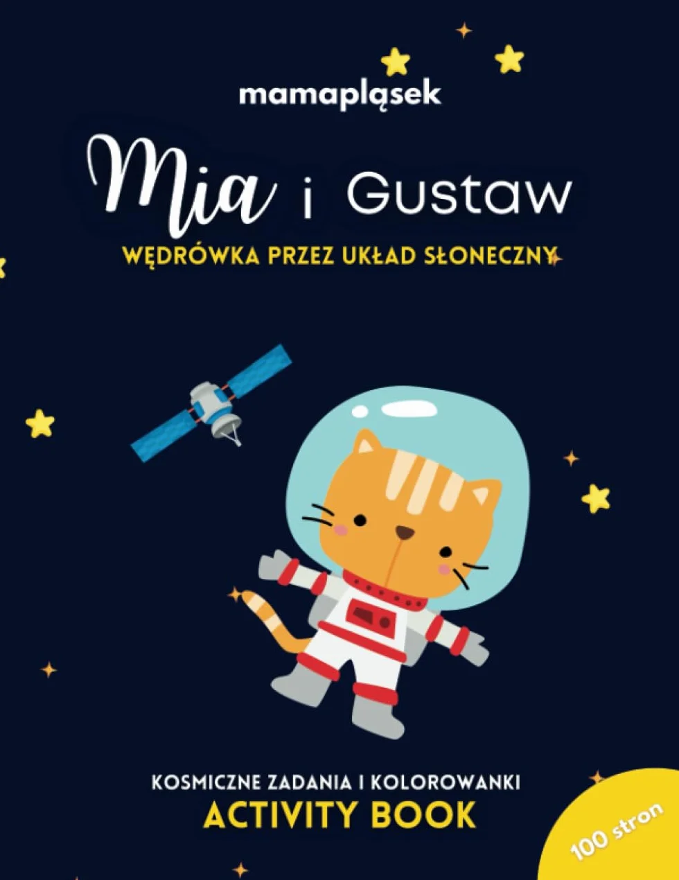 Mia i Gustaw: Wycieczka przez Układ Słoneczny - activity book