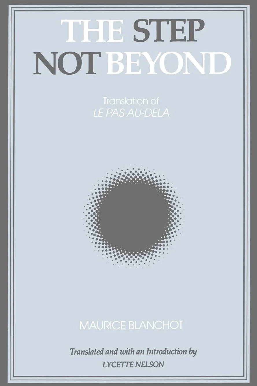 The Step Not Beyond: Philosophy and Critical Theory