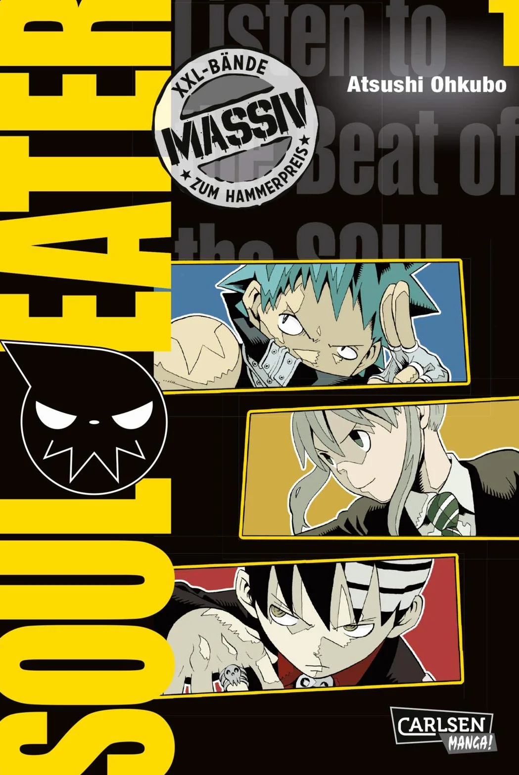 Soul Eater Massiv 1: Düstere Manga Fantasy-Action im Sammelband
