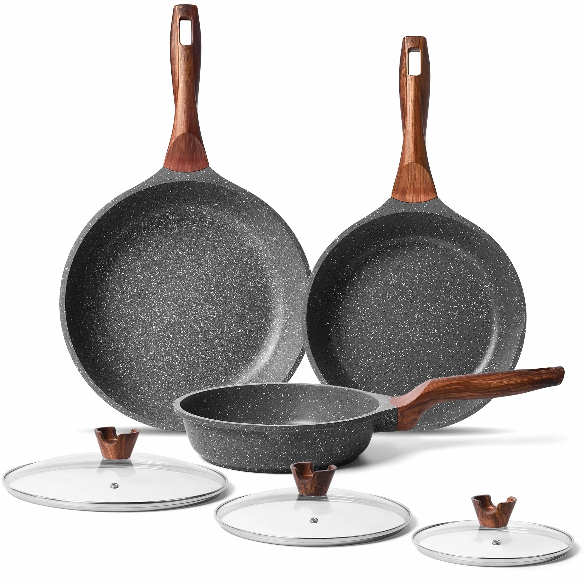 RIOVARM Zestaw patelni 20 24 28 cm