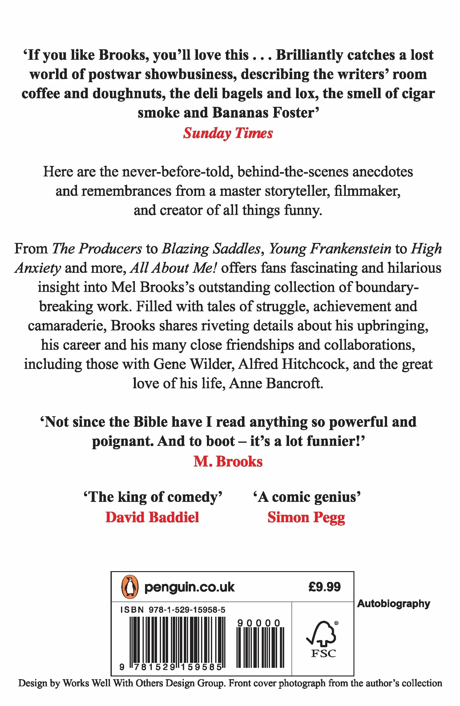 All About Me!: My Remarkable Life in Show Business